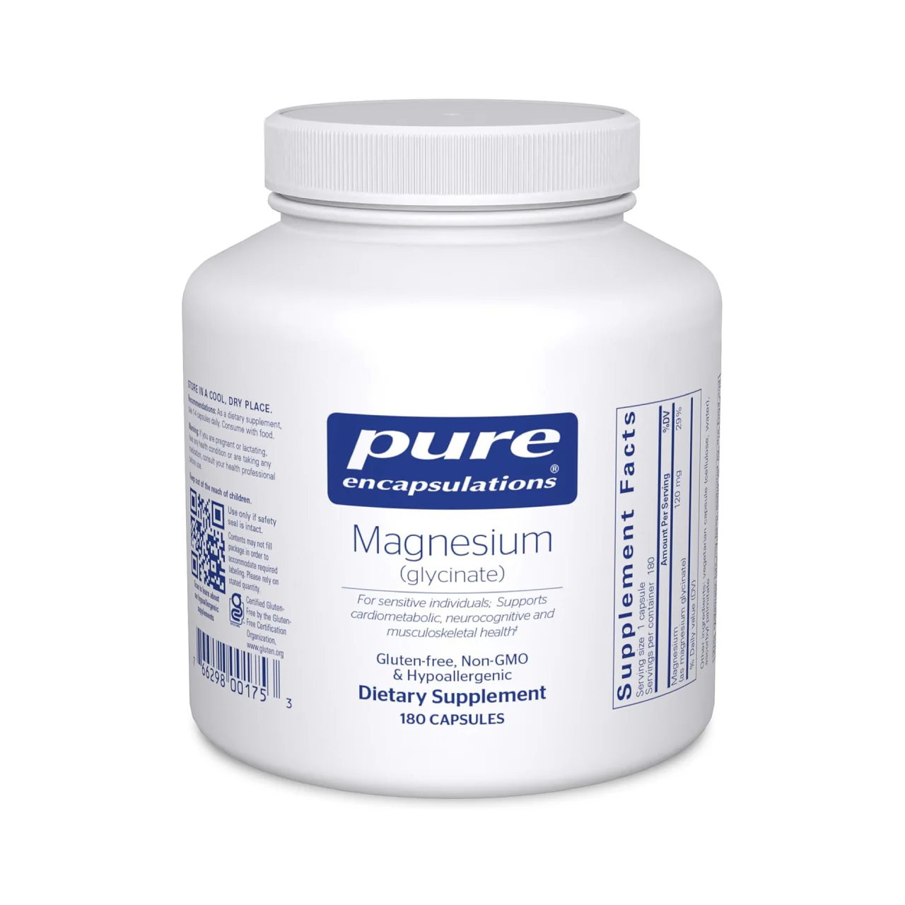 Pure Encapsulations - Magnesium Glycinate | 180 Capsules