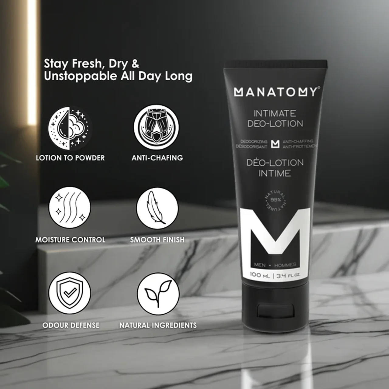 Manatomy - Intimate Deo-Lotion For Men | 100 mL - Image 4