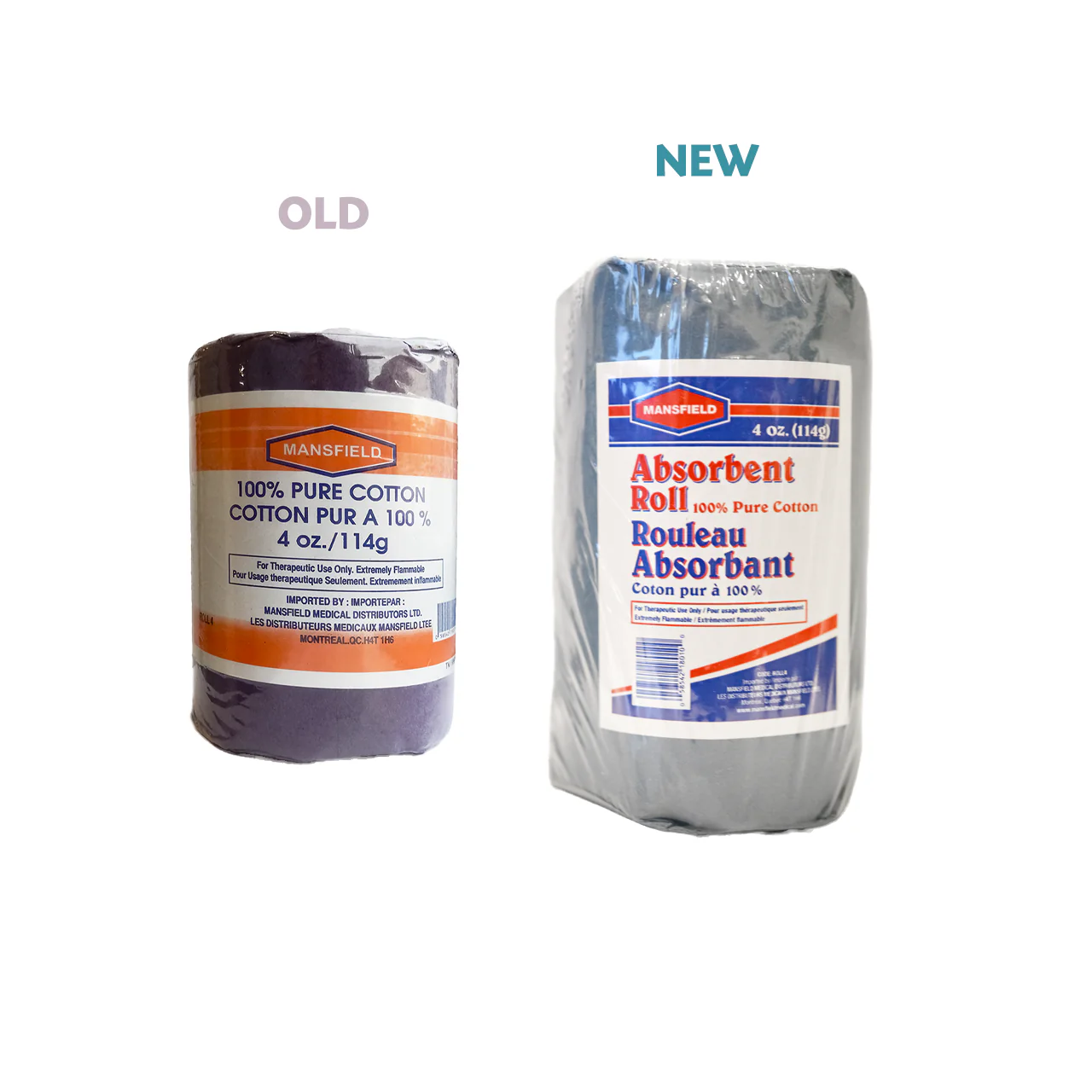 Mansfield - Absorbent Roll 100% Pure Cotton | 114 g - Image 2