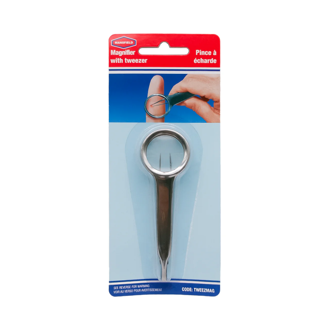 Mansfield - Magnifier with Tweezer