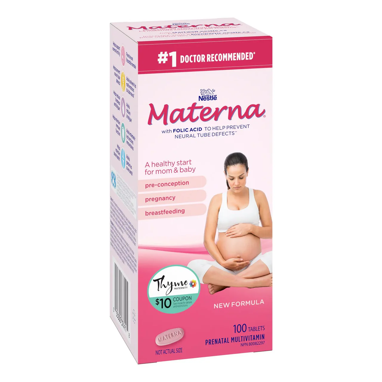 Materna - Prenatal Multivitamins | 100 Tablets