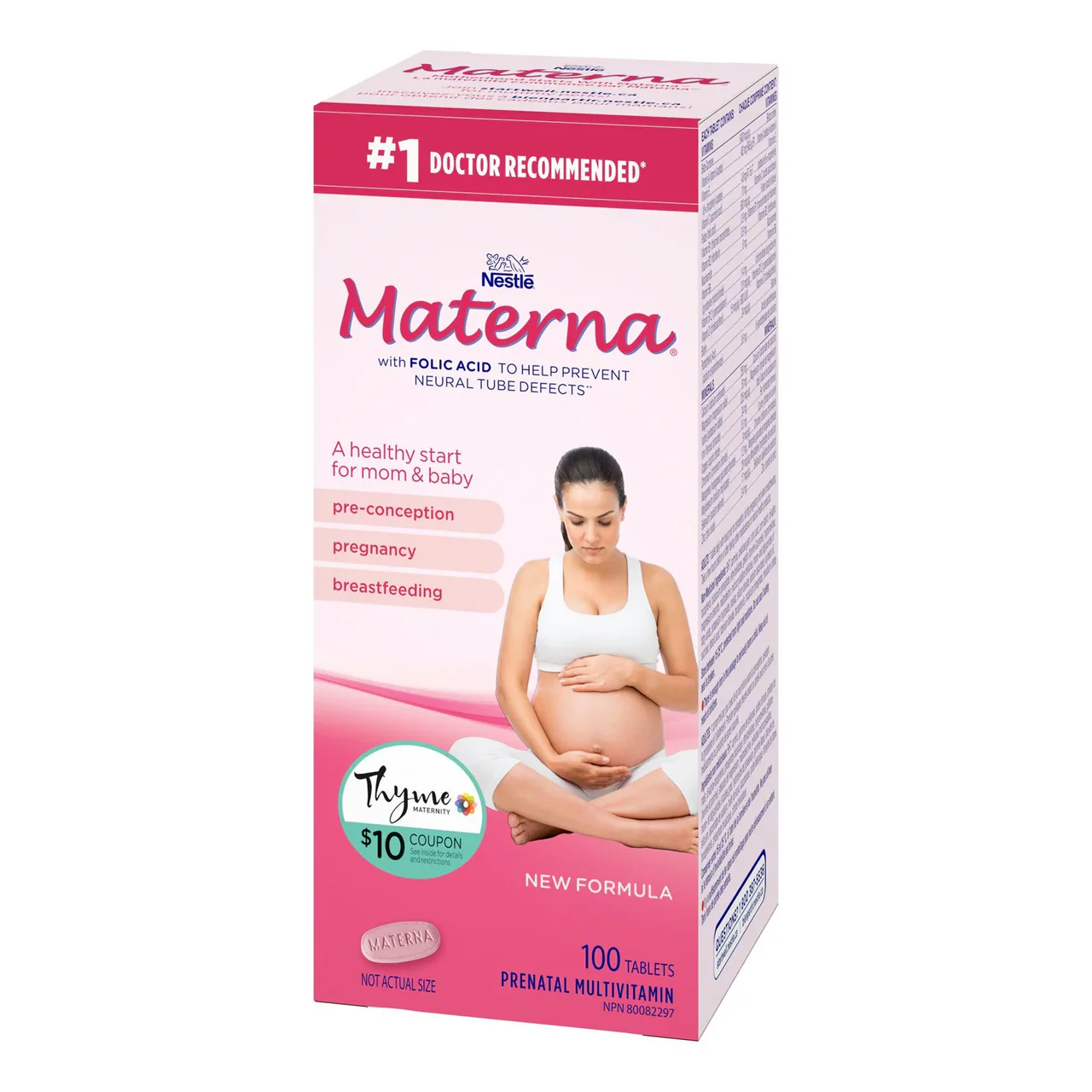 Materna - Prenatal Multivitamins | 100 Tablets - Image 2