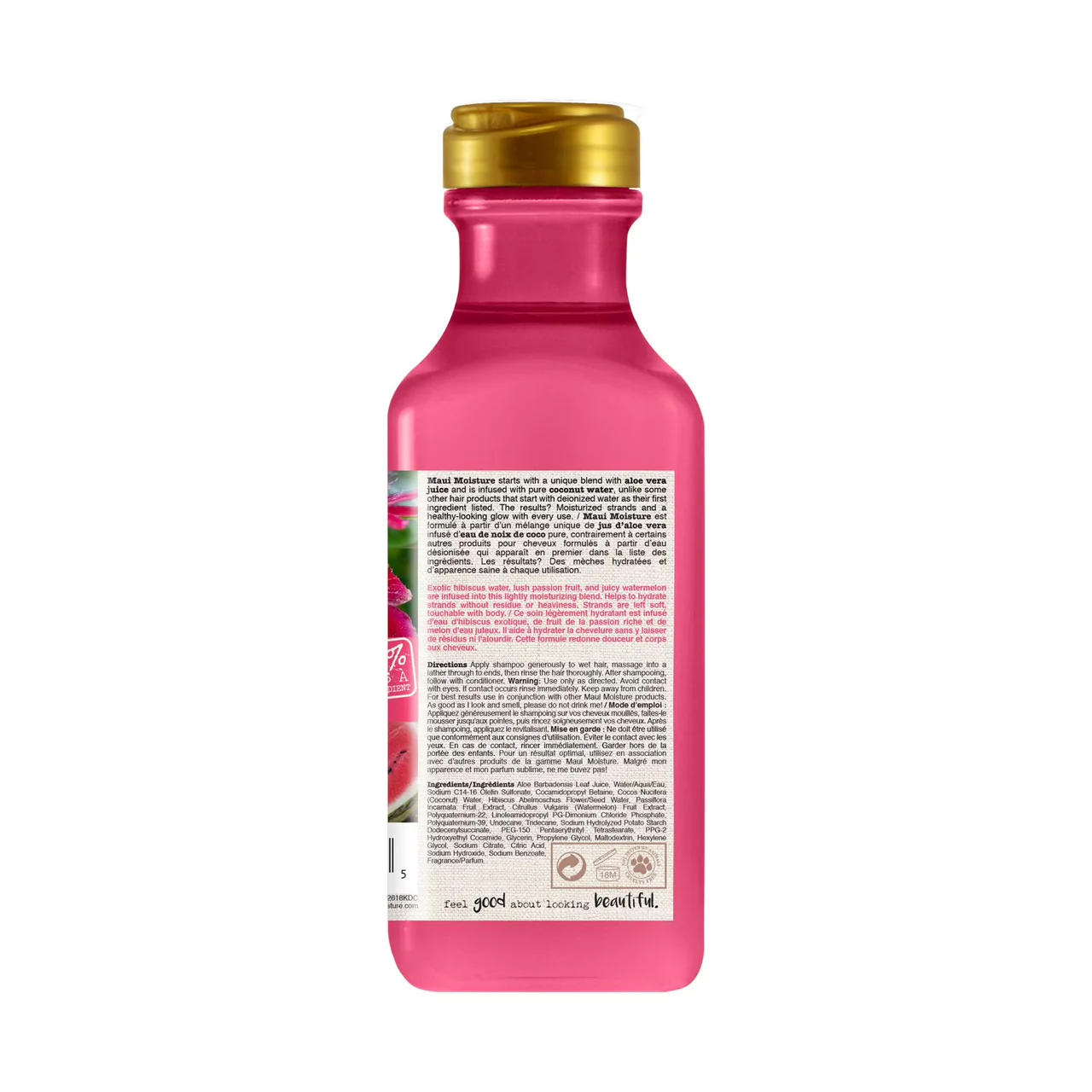 Maui Moisture - Lightweight Hydration + Hibiscus Water Shampoo | 385 mL - Image 3