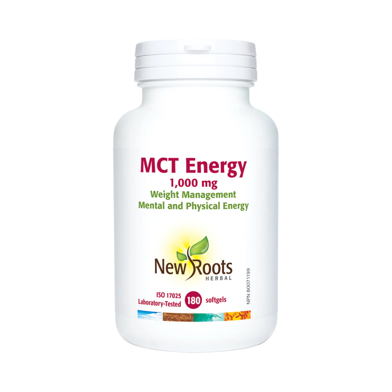 New Roots - Mct Energy 1,000 mg | 180 Softgels