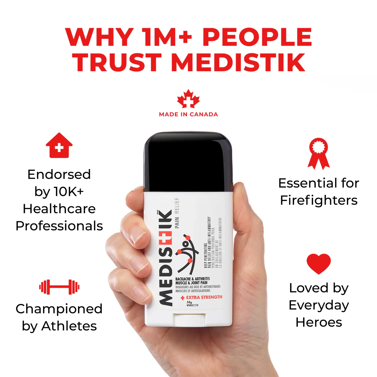 Medistik - Pain Relief Stick | Pack of 3 - Image 2