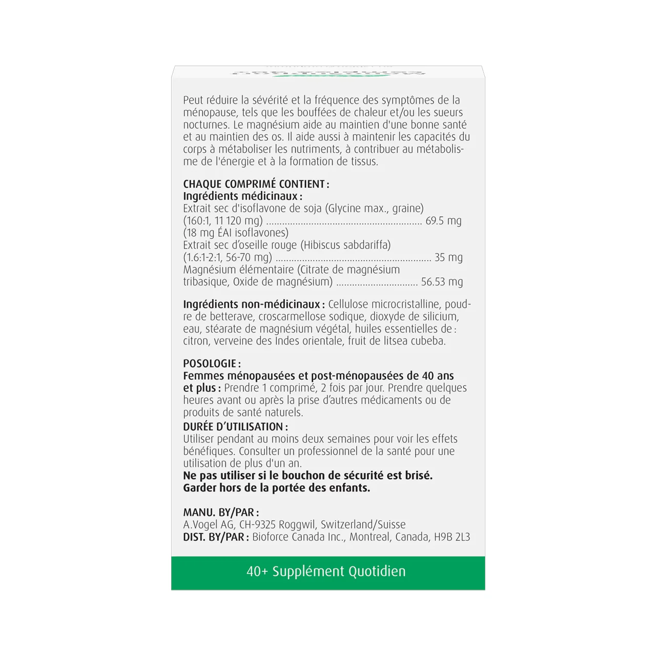 A.Vogel - MenoSupport Complex 40+ | 60 Tablets - Image 3