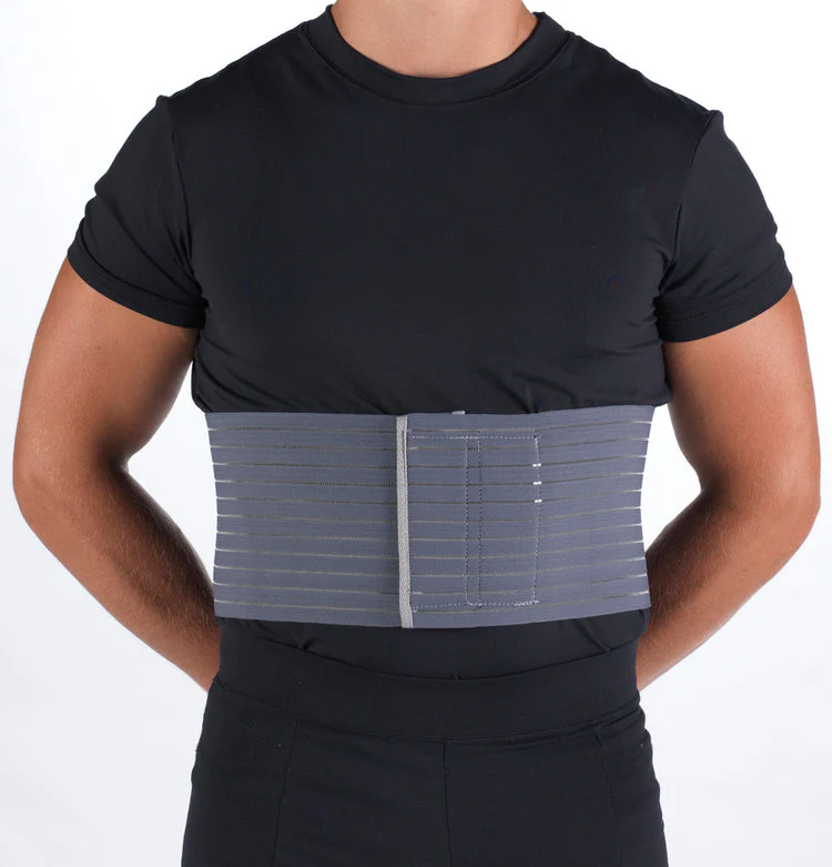 OTC - Mens 6" Universal Rib Belt Grey