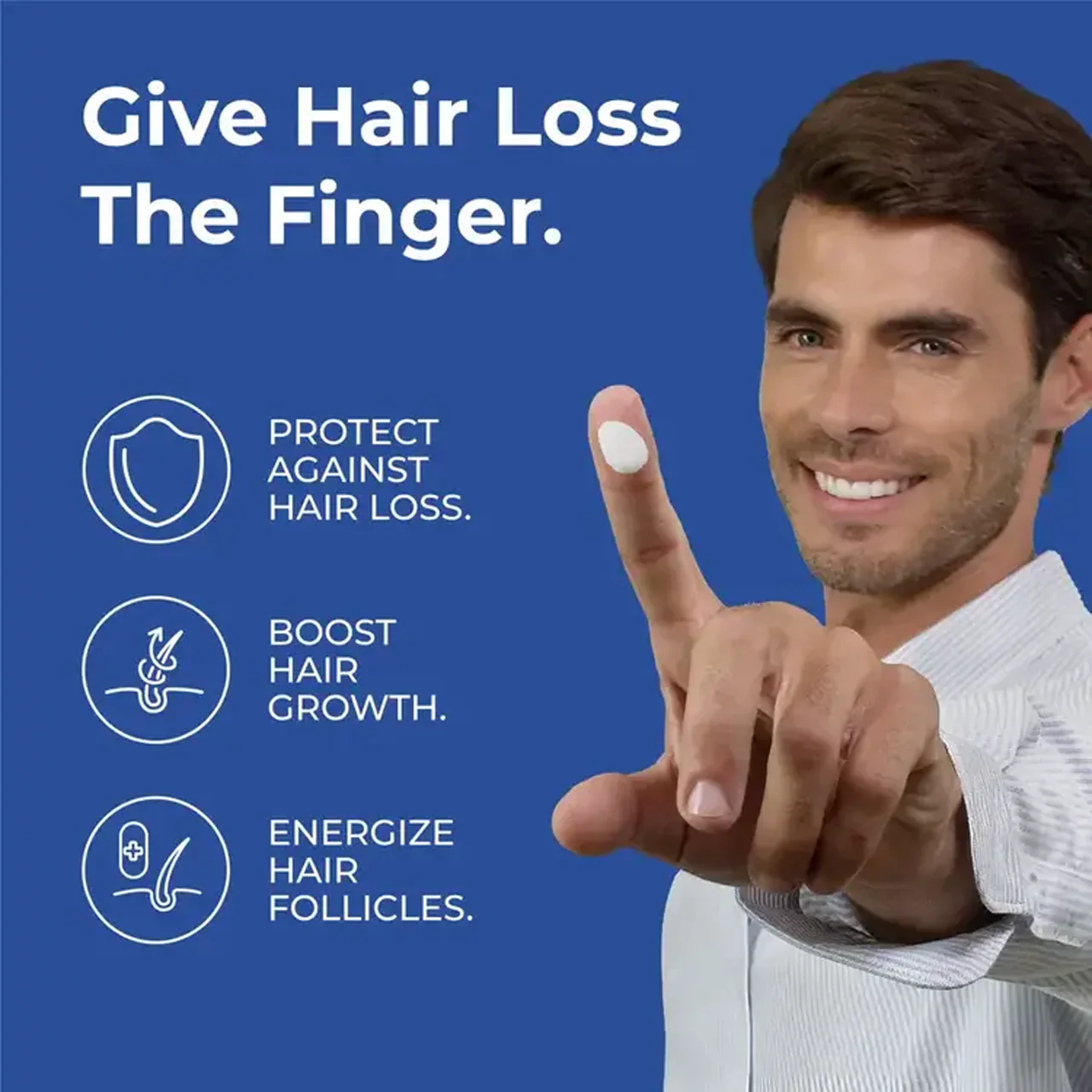 Bosley - Revive+ Hair Densifying Foam For Men | 2 month Supply - 60 g - Image 3