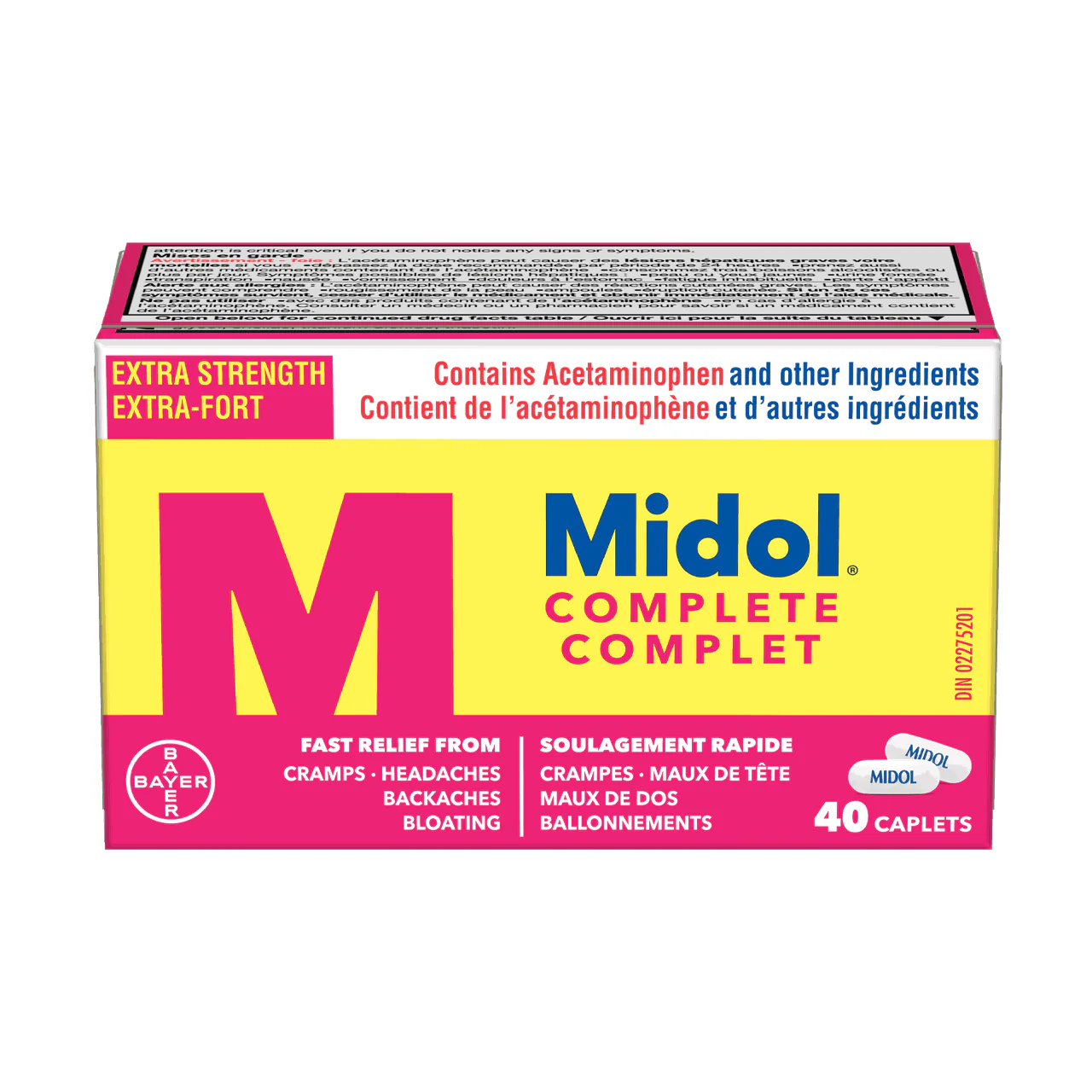 Midol - Complete Extra Strength | 40 Caplets