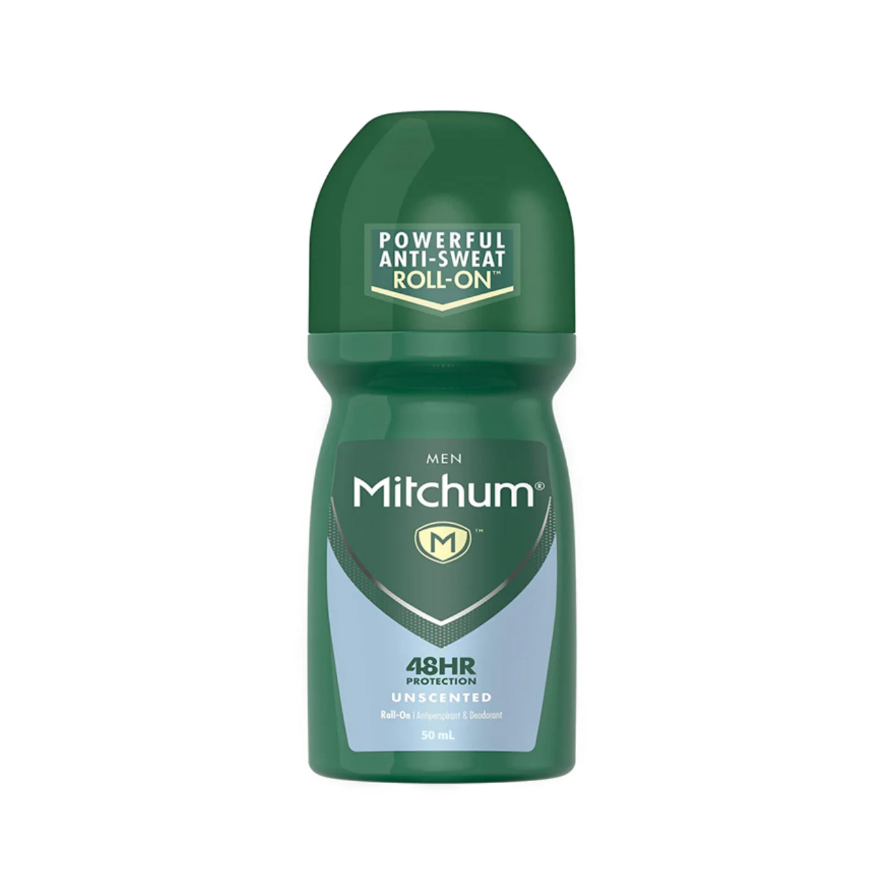 Mitchum Men - Triple Odor Defense 48H Roll-On Antiperspirant & Deodorant, Unscented | 50 mL