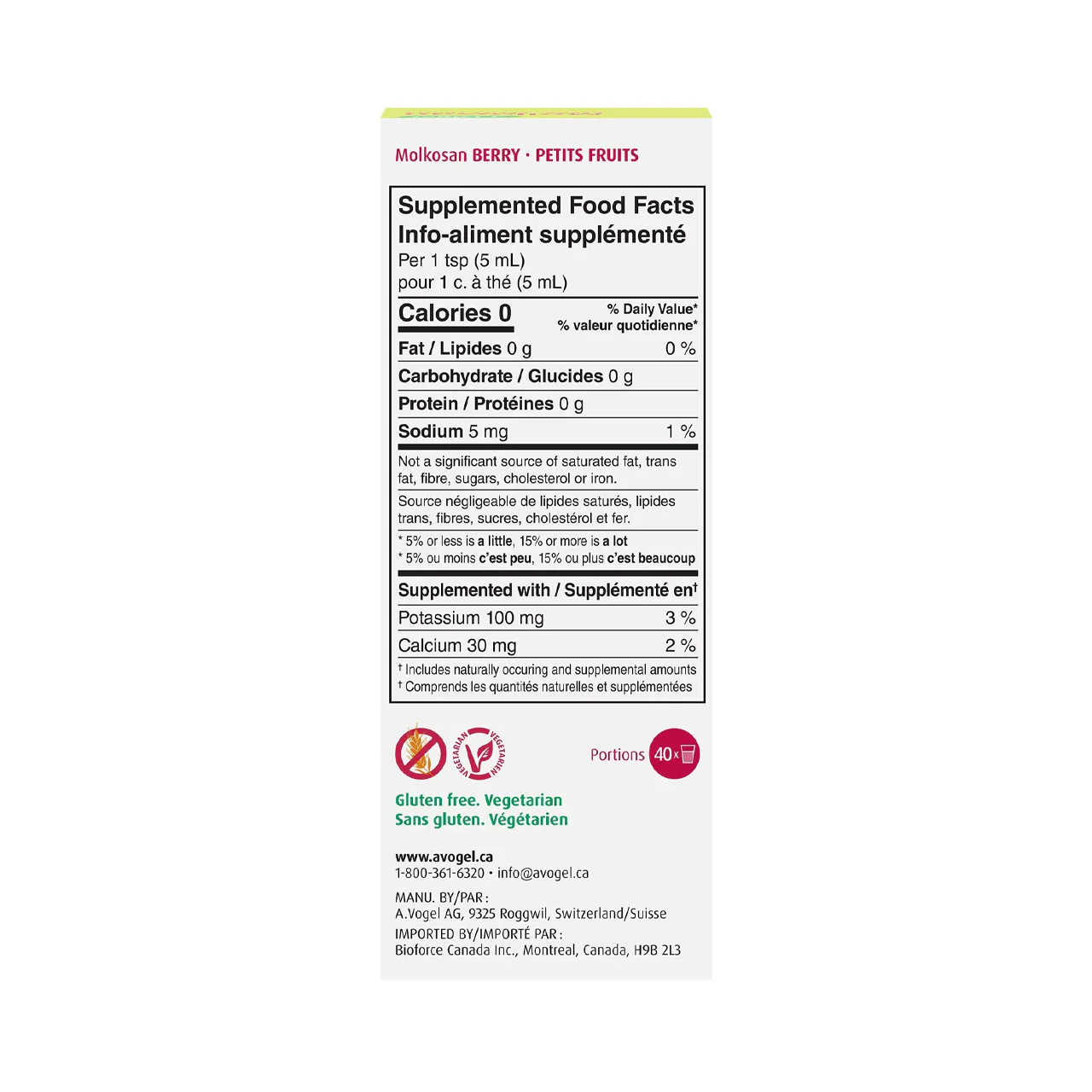A.Vogel - Molkosan Berry Concentrated Lacto-fermented Whey | 200 mL - Image 3