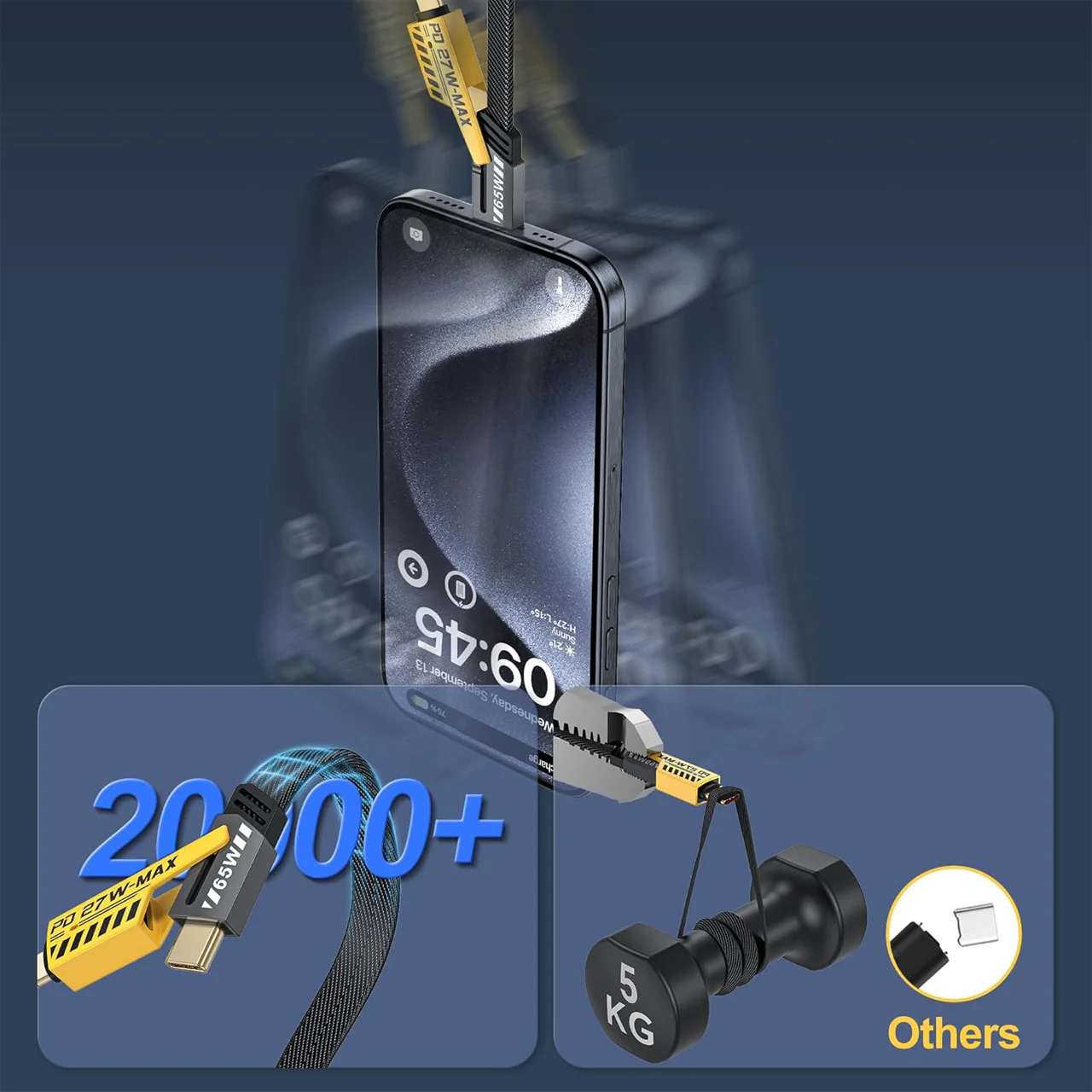Monkeyz - 4IN1 Fast Charging Cable | 10ft - Image 4