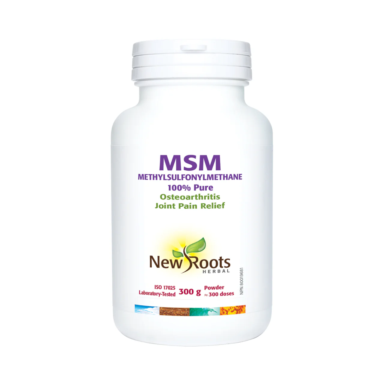 New Roots - MSM Methylsulfonylmethane 100 Pure | 300 g