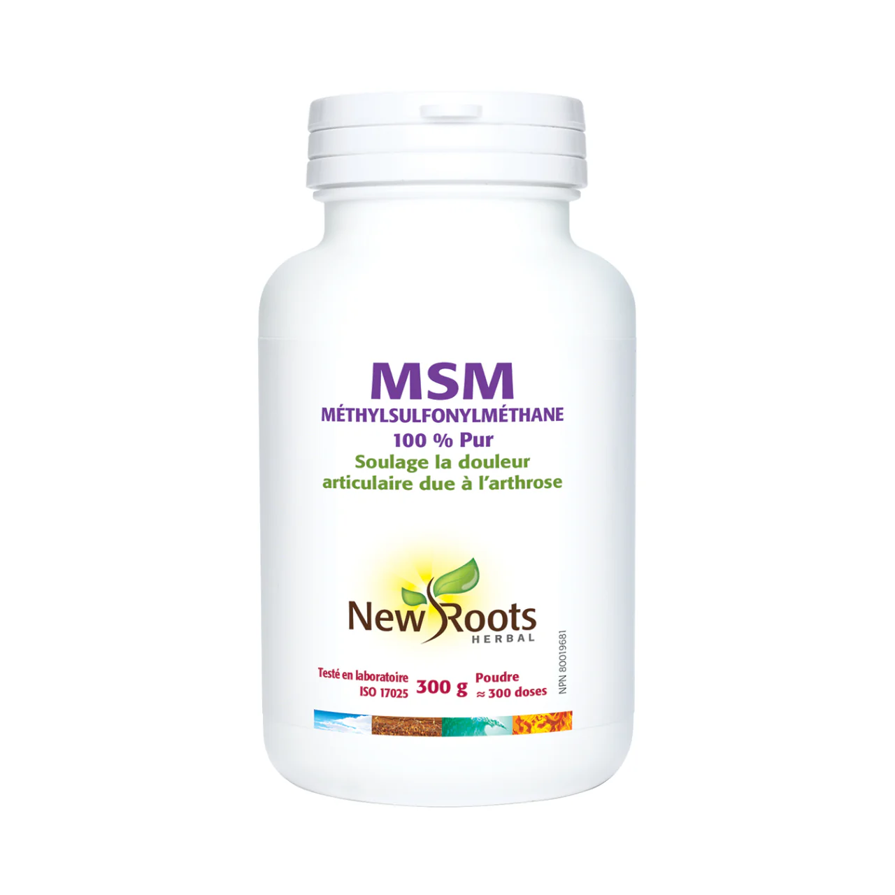 New Roots - MSM Methylsulfonylmethane 100 Pure | 300 g - Image 2