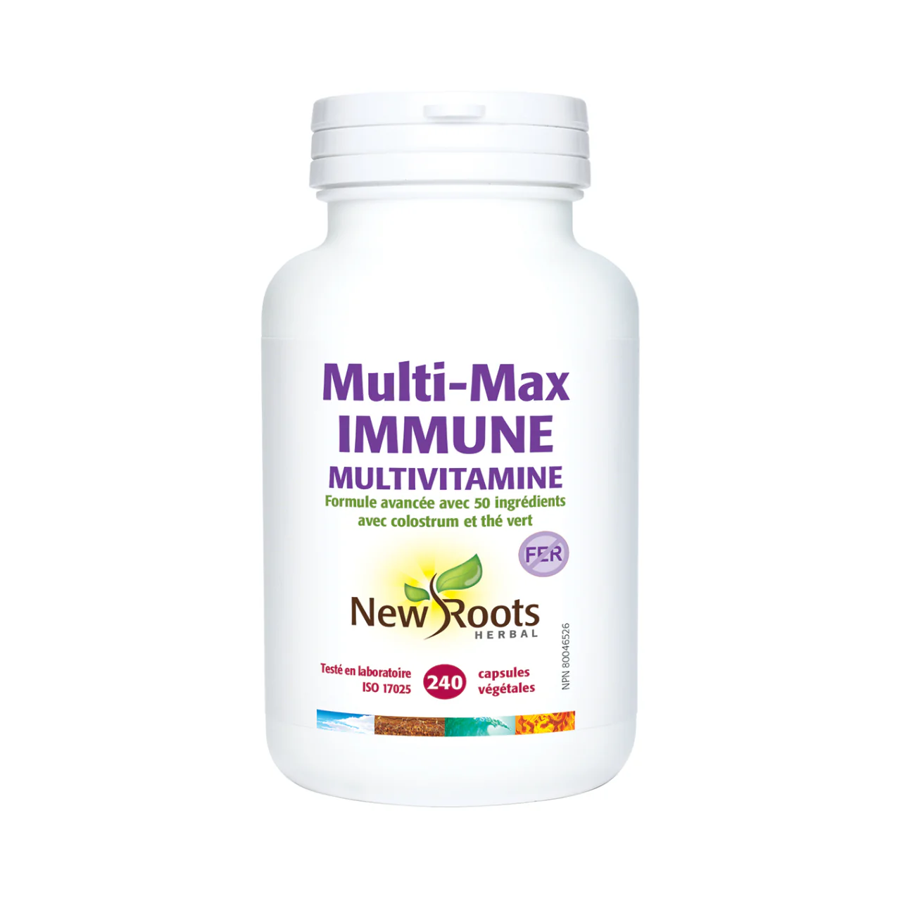 New Roots - Multi Max Immune Multivitamin | 240 Capsules - Image 2