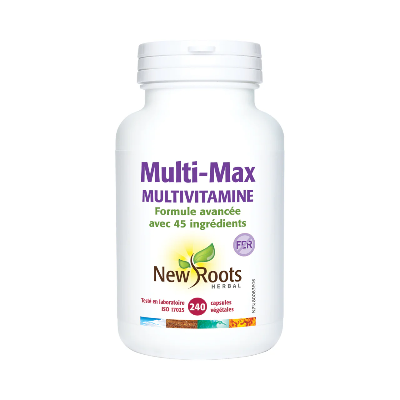 New Roots - Multi Max Multivitamin | 240 Capsules - Image 2