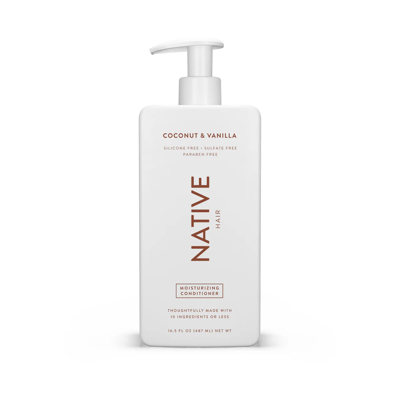 NATIVE - Hair Care Moisturizing Conditioner, Coconut & Vanilla | 487 mL