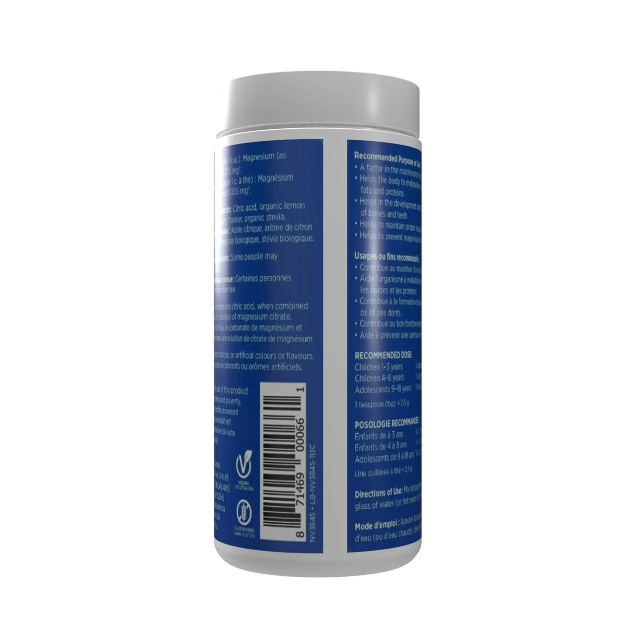 Natural Calm - Magnesium Powder Supplement For Kids, Raspberry-Lemon | 113 g - Image 3