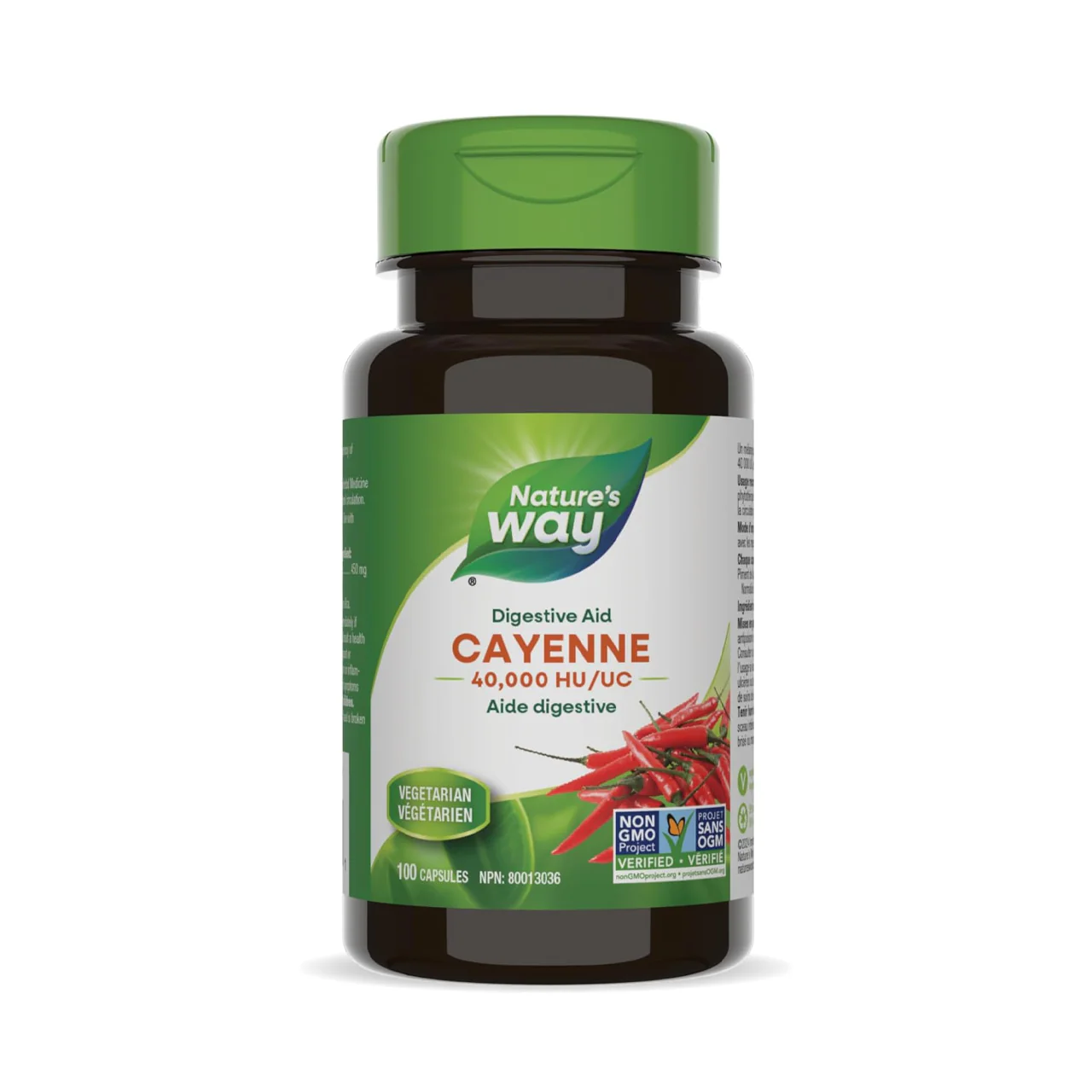 Nature's Way - Cayenne 40,000 HU\UC | 100 Capsules