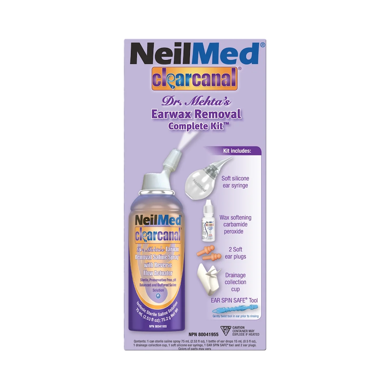 NeilMed - Clear Canal Earwax Removal Complete Kit