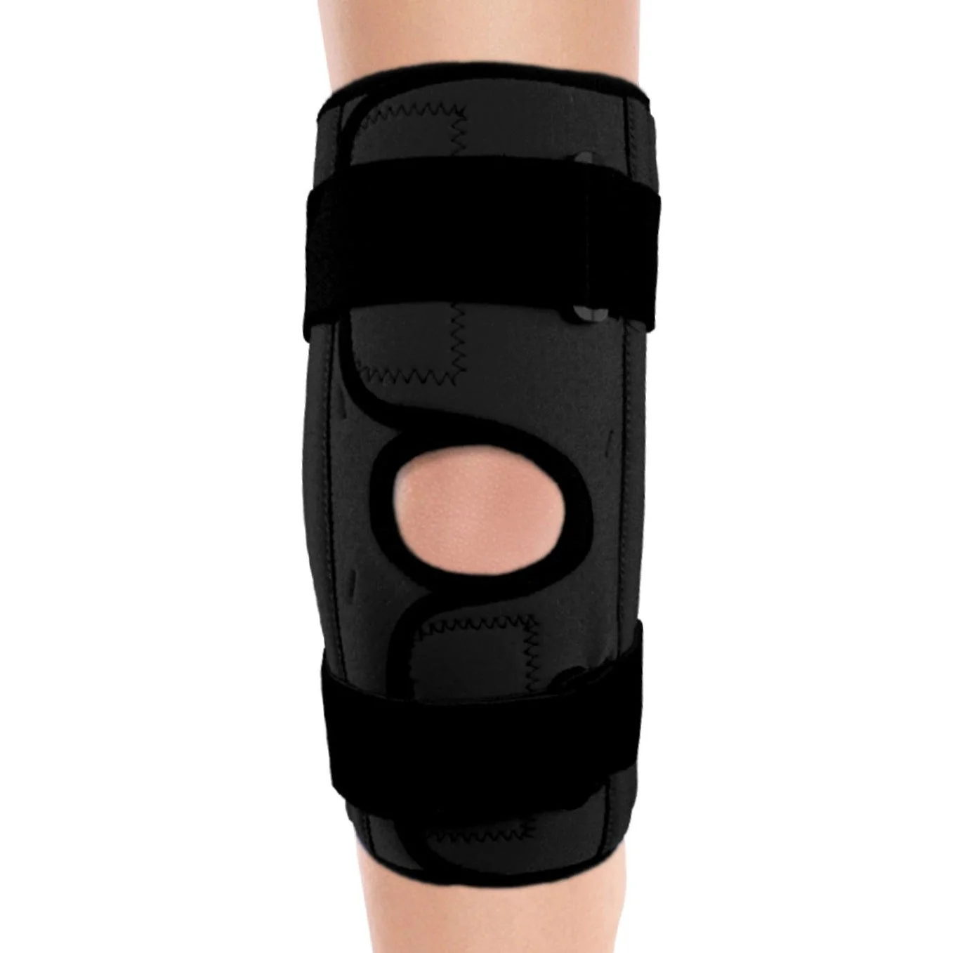 OTC - Neoprene Knee Stabilizer Wrap/Spiral Stays Black