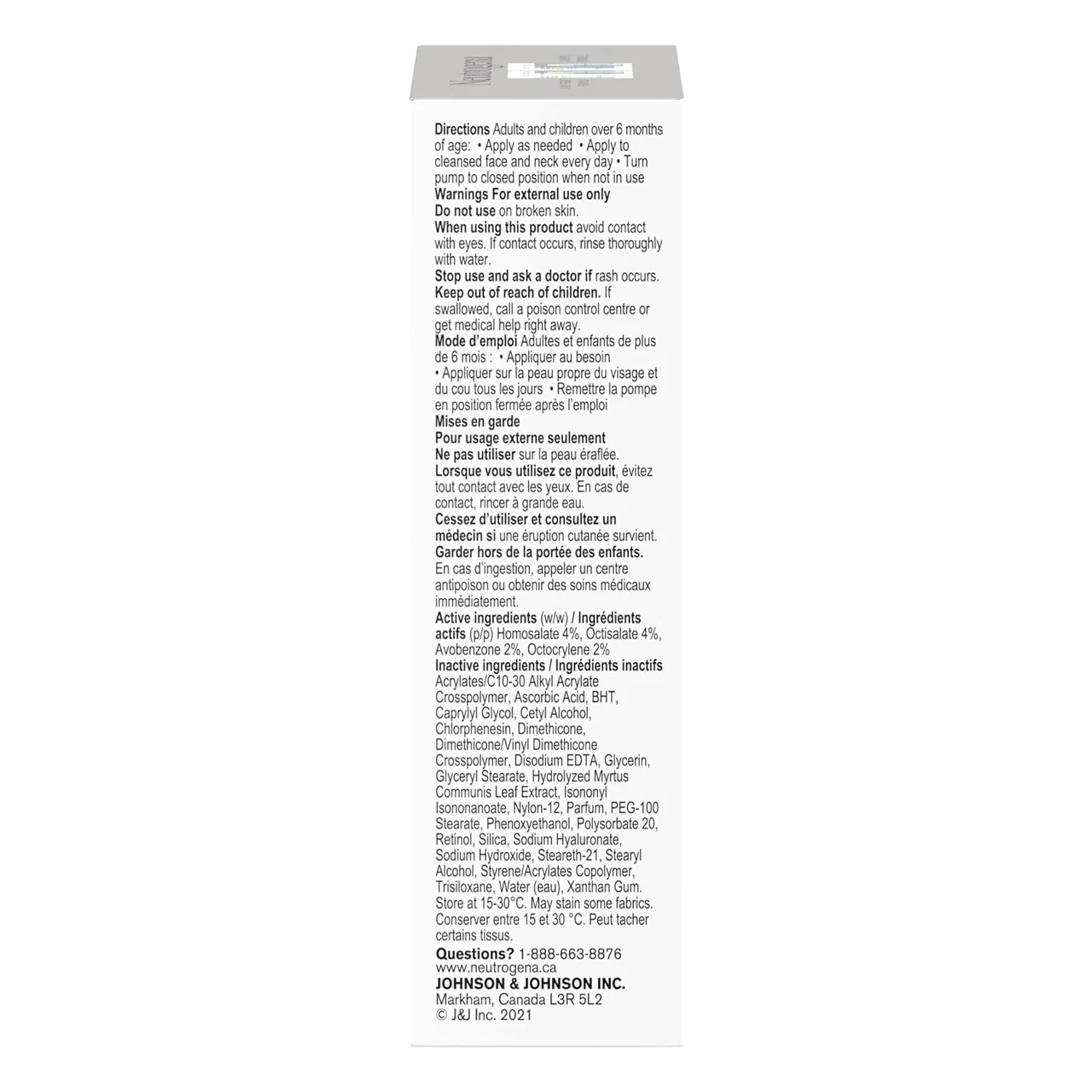 Neutrogena - Rapid Wrinkle Repair Moisturizer - Retinol Broad Spectrum SPF 30 | 29 mL - Image 4