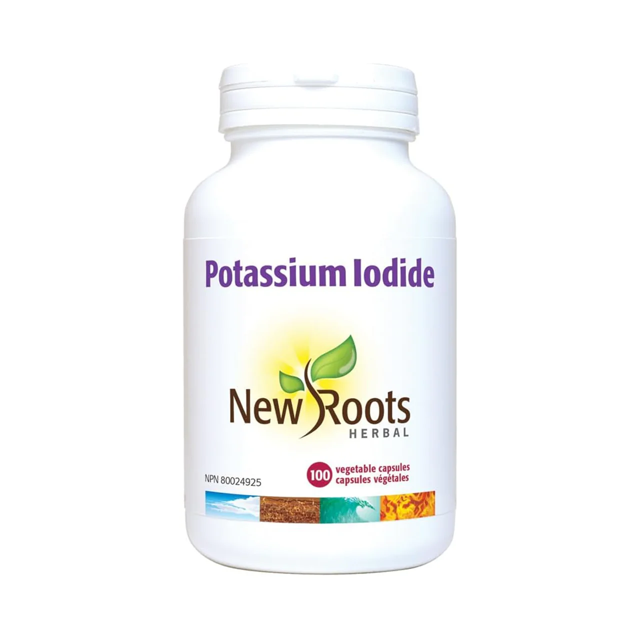 New Roots - Potassium Iodide | 100 Vegetable Capsules*
