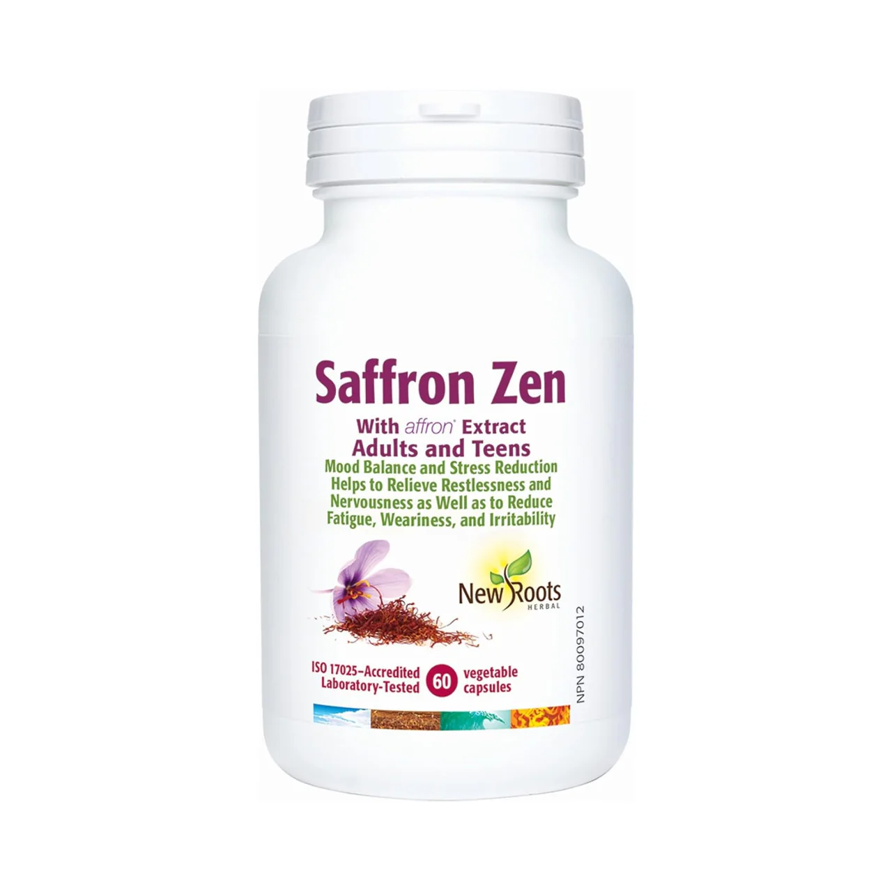 New Roots - Safran Zen | 60 Vegetable Capsules