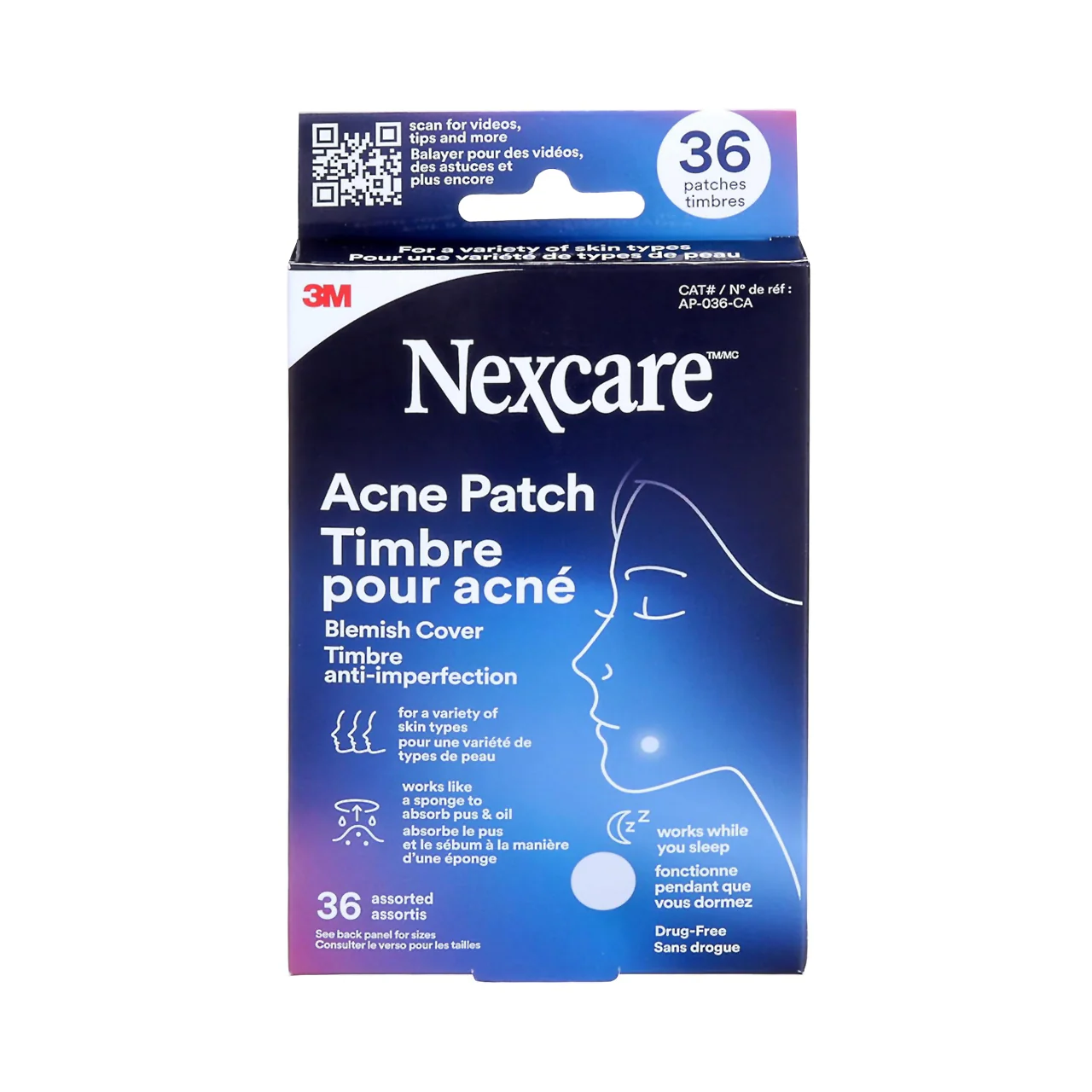Nexcare - Acne Patch, Blemish Cover | 36 Assorted