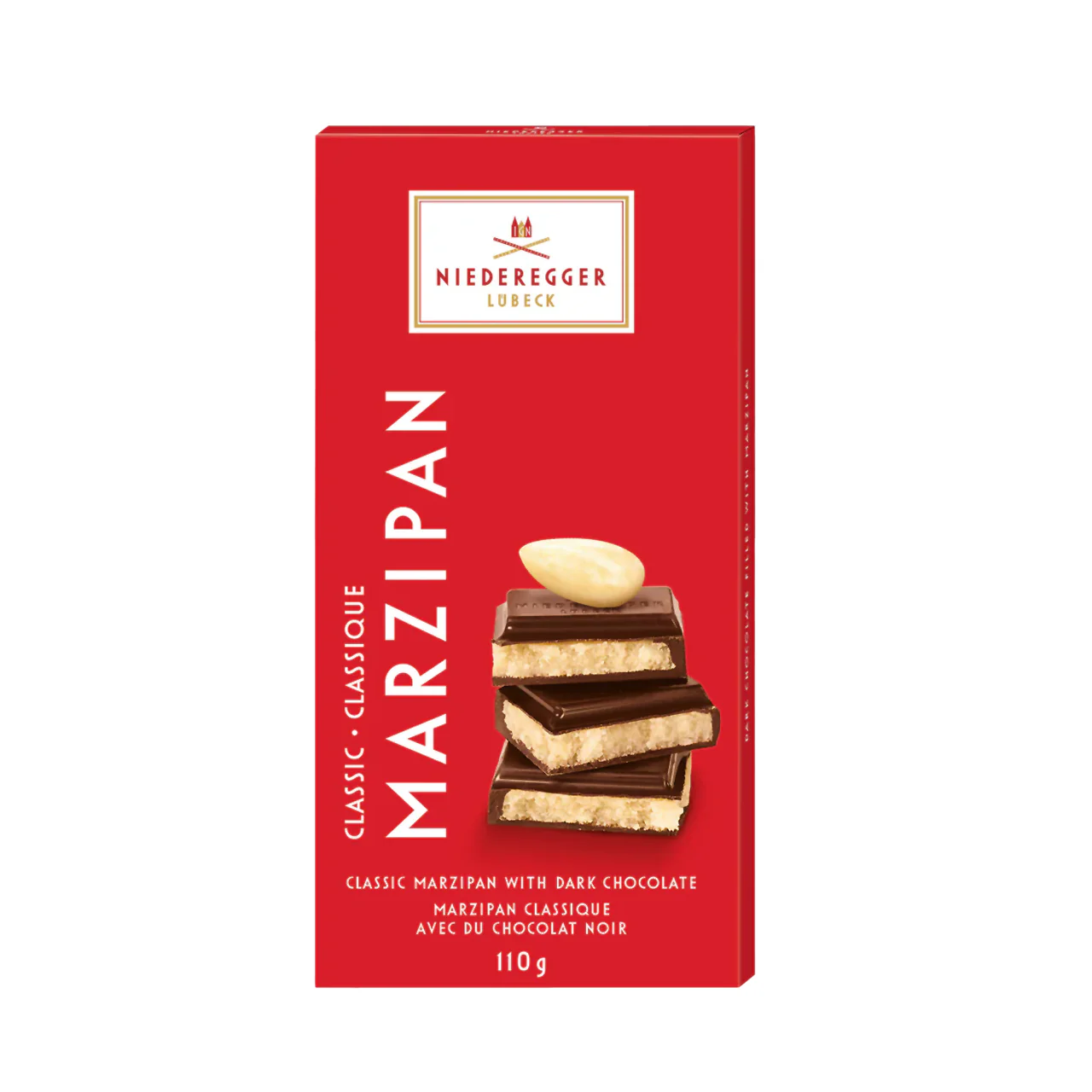 Niederegger - Classic Marzipan with Dark Chocolate | 110 g