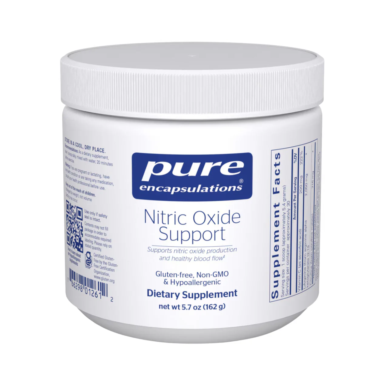Pure Encapsulations - Nitric Oxide Support | 162 g 
