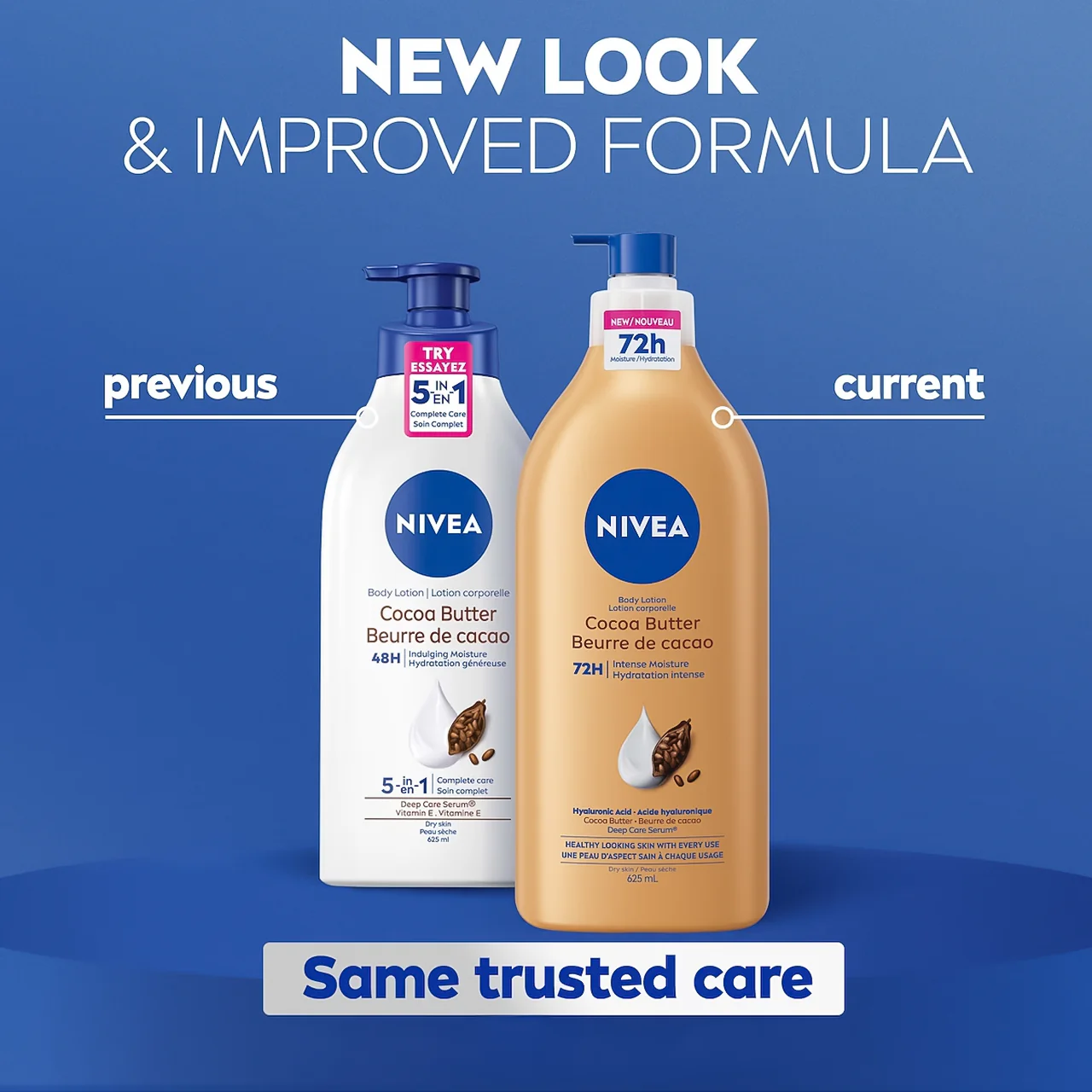 Nivea - 72H Intense Moisture Body Lotion, Cocoa Butter | 625 mL - Image 2