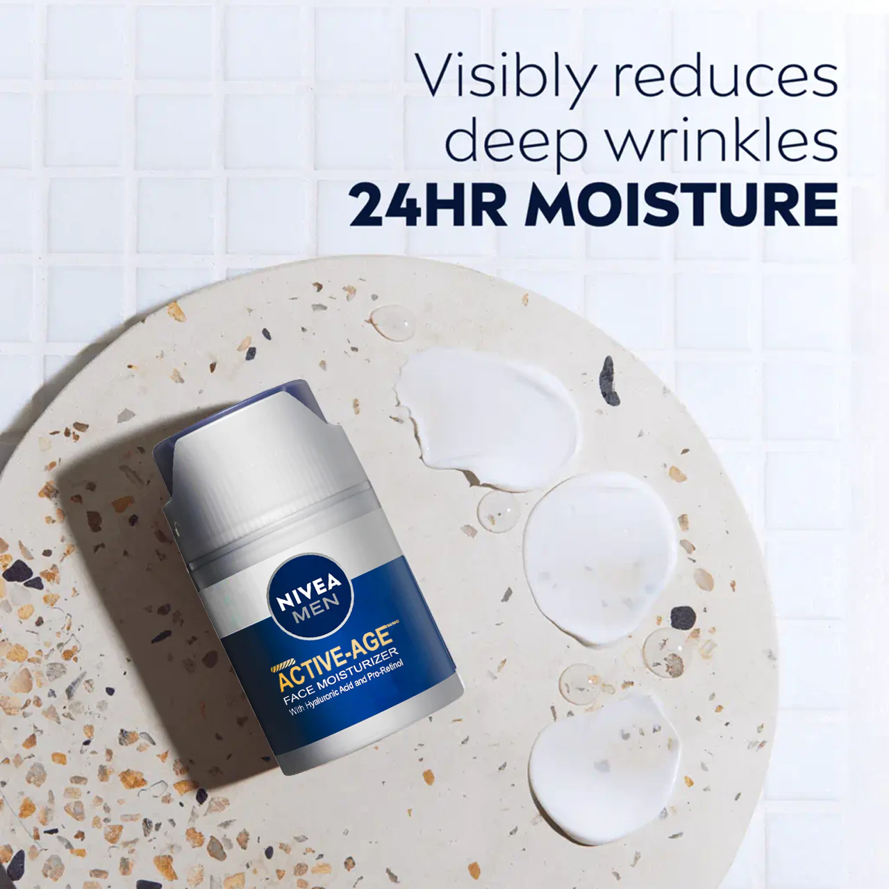 Nivea - Men Active-Age Face Moisturizer, 24H Moisture | 50 mL - Image 2