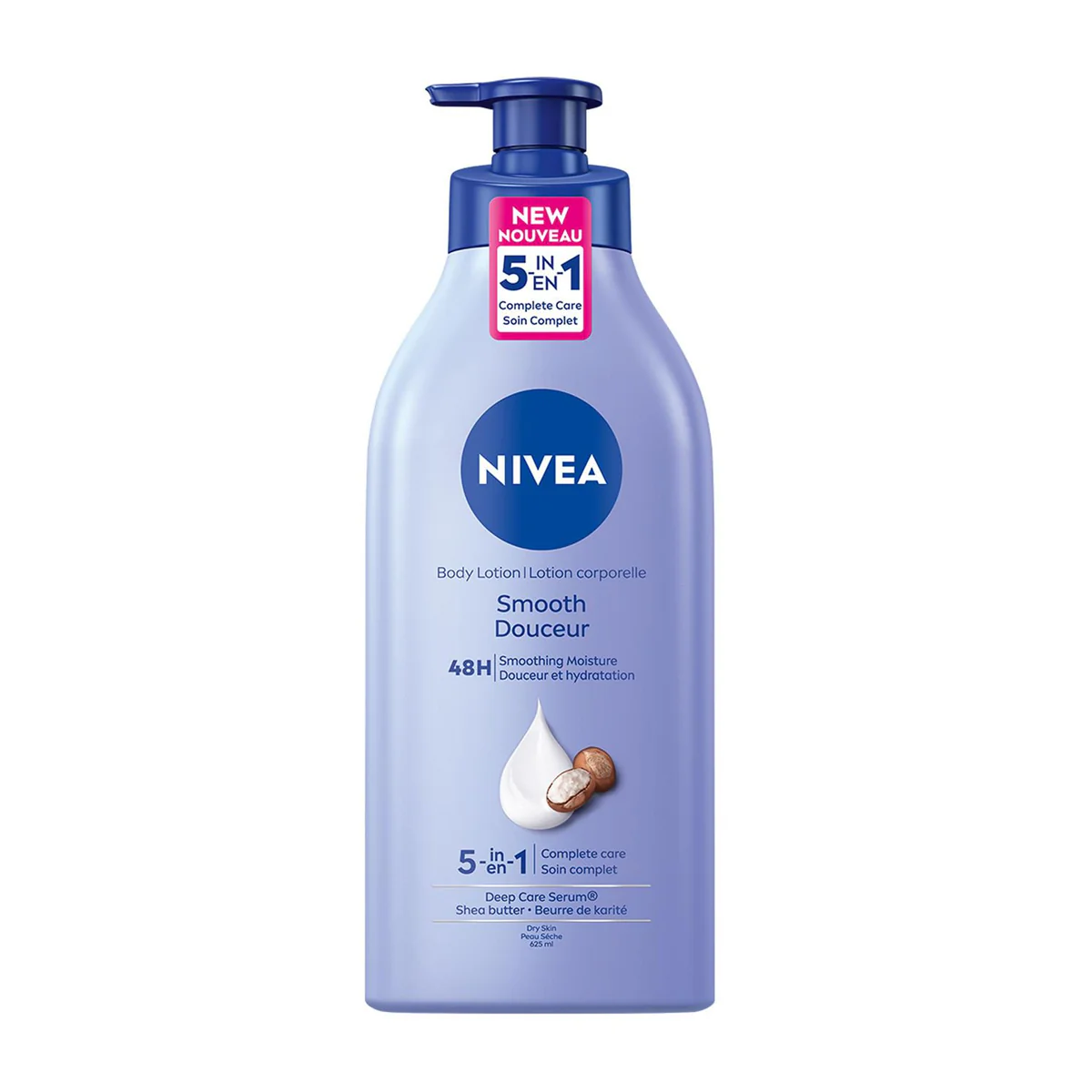 Nivea - Smooth Body Lotion With Shea Butter 48H Deep Core Serum | 625 mL