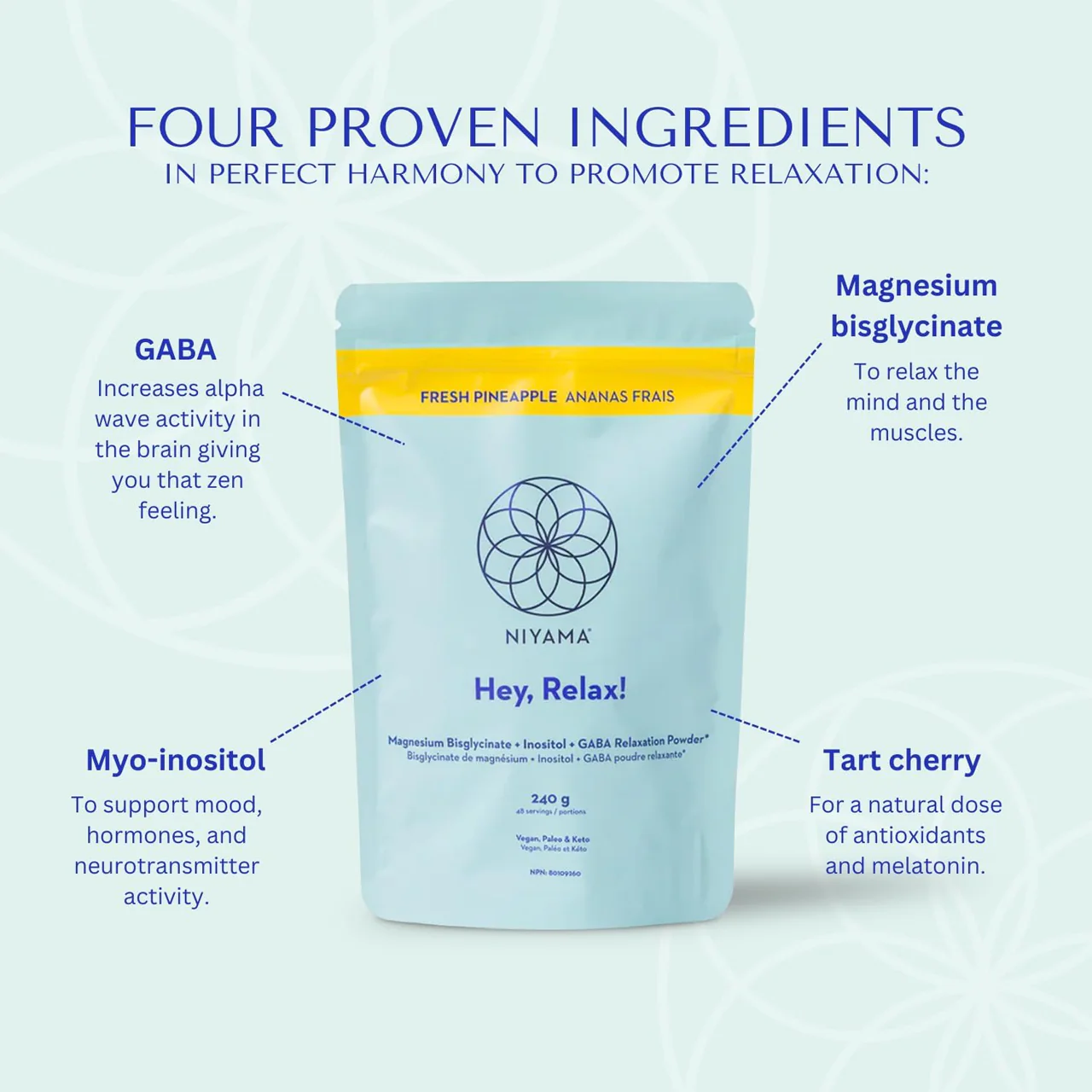 Niyama - Hey, Relax - Fresh Pineapple | 240 g - Image 2