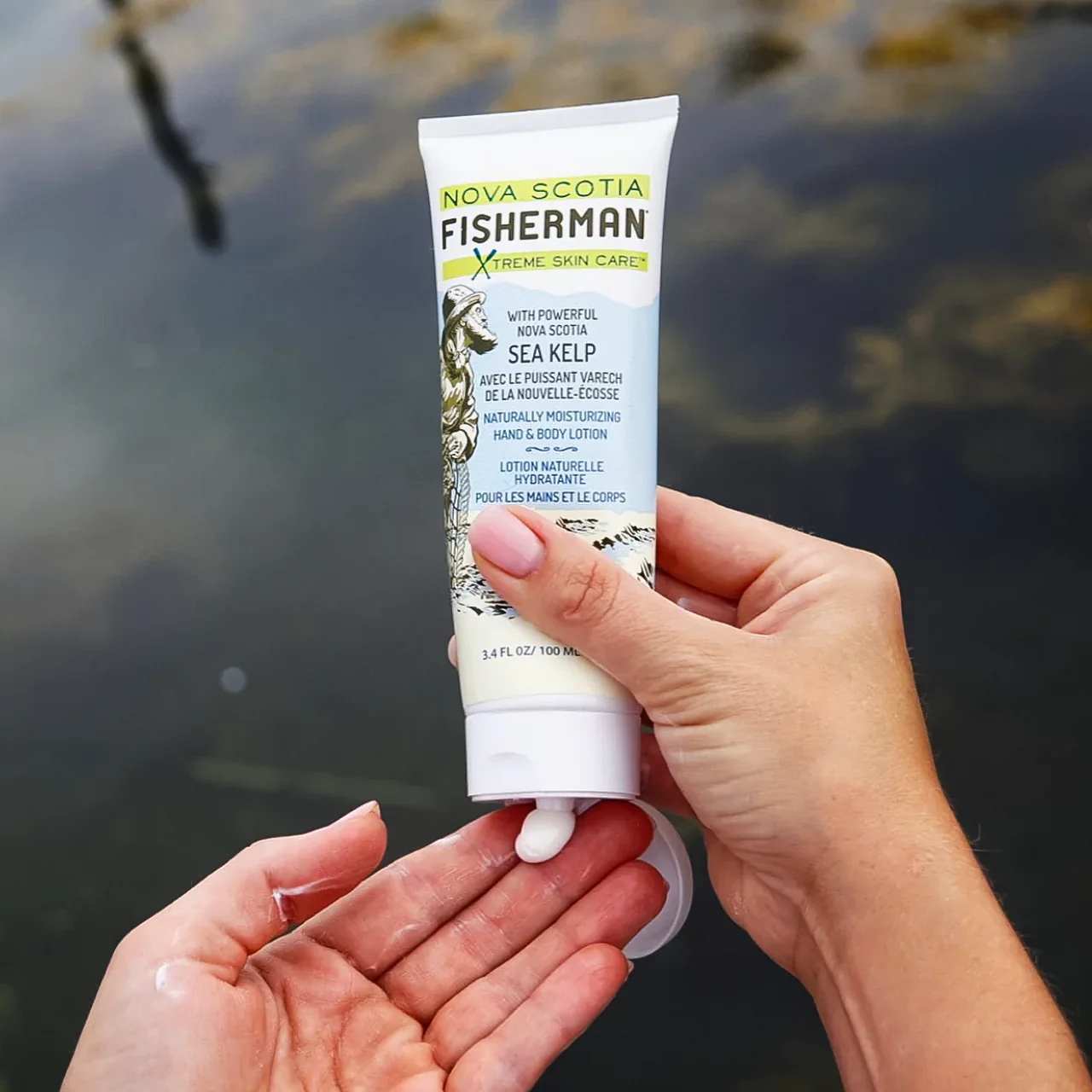 Nova Scotia Fisherman - Xtreme Skin Care Hand & Body Lotion, Original Sea Kelp | 100 mL - Image 2