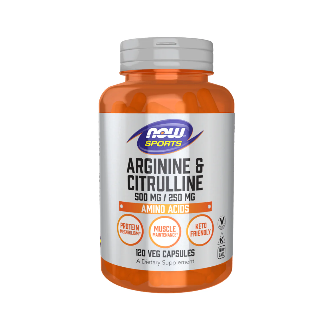NOW - Arginine & Citrulline | 120 Capsules