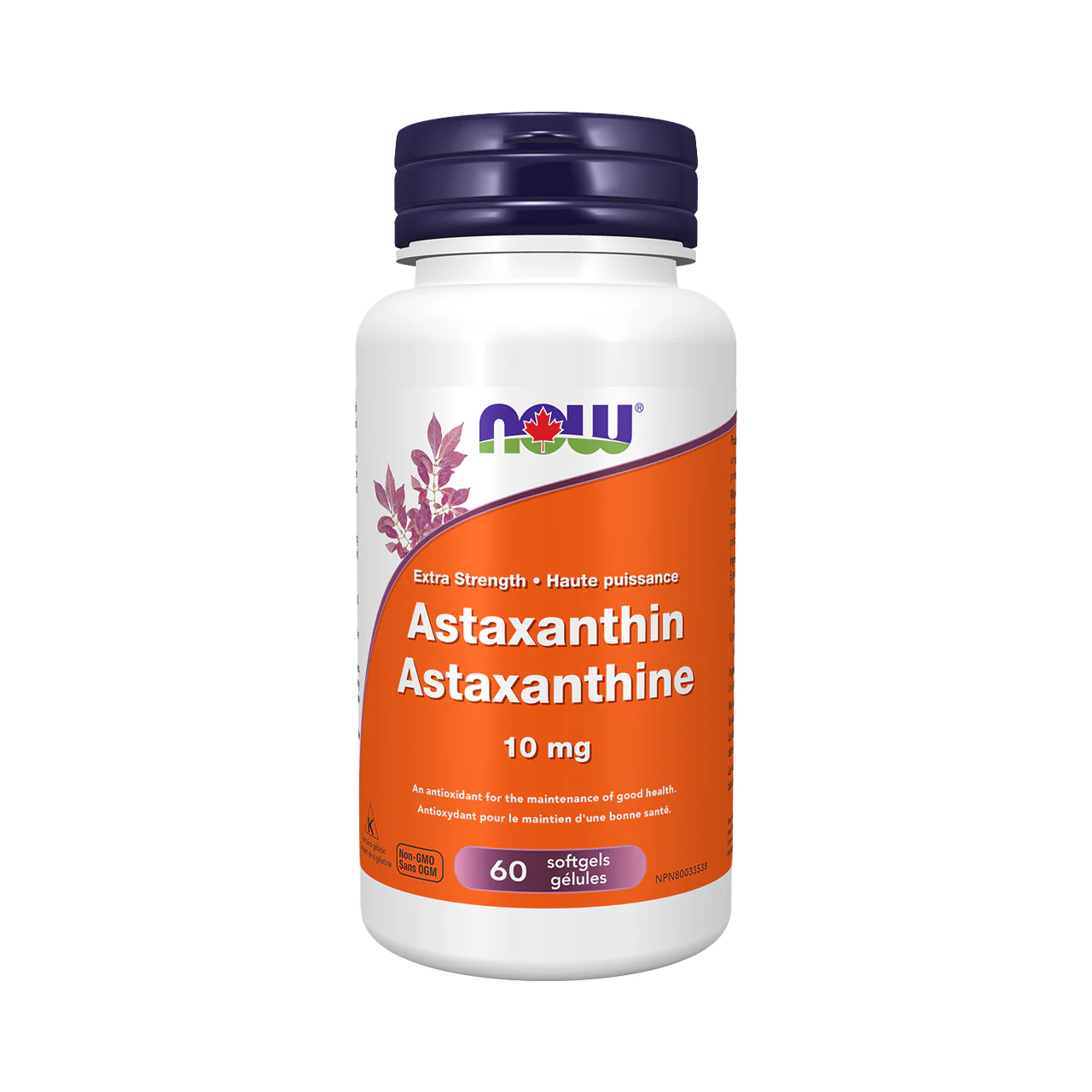 NOW - Astaxanthin 10mg | 60 Softgels