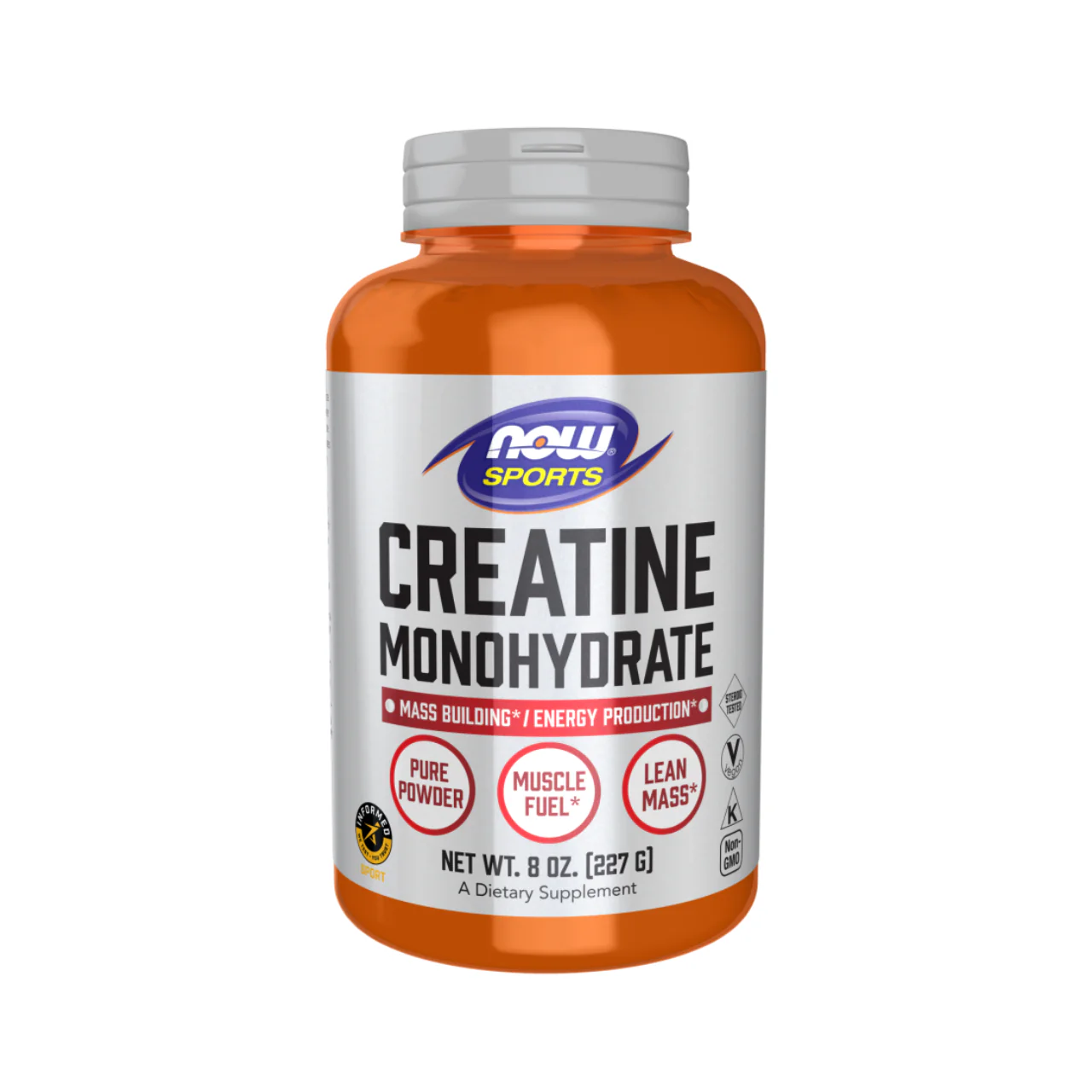 NOW - Pure Creatine Monohydrate Pure Powder | 227 g
