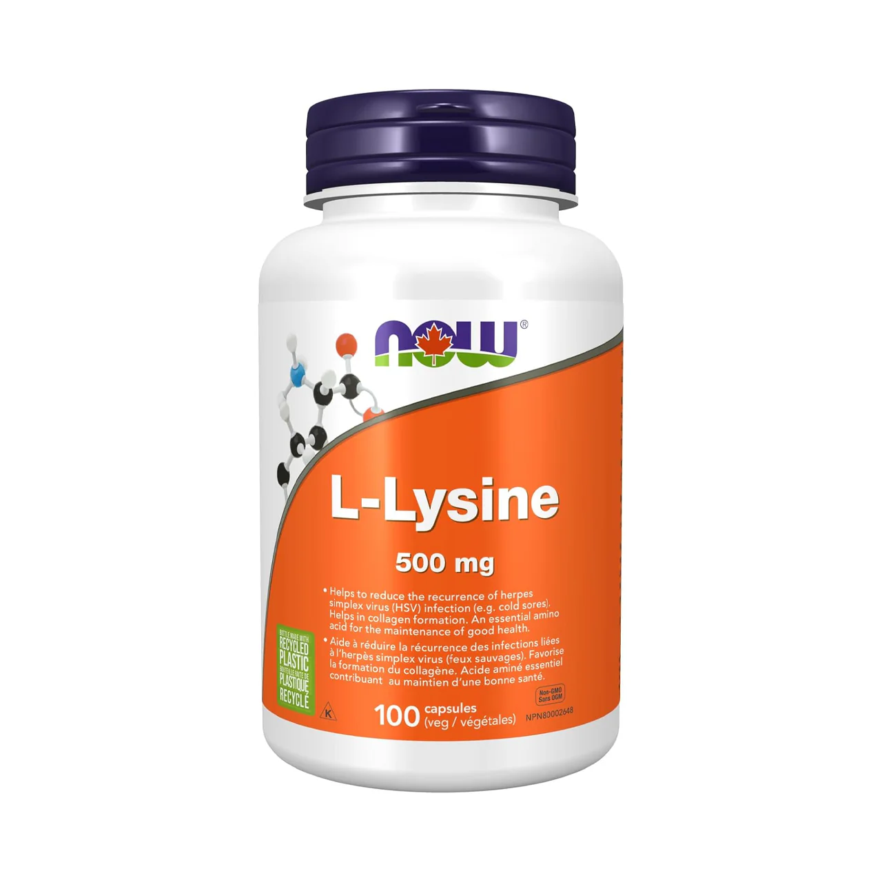 NOW L-Cysteine 500mg | 100 Caps