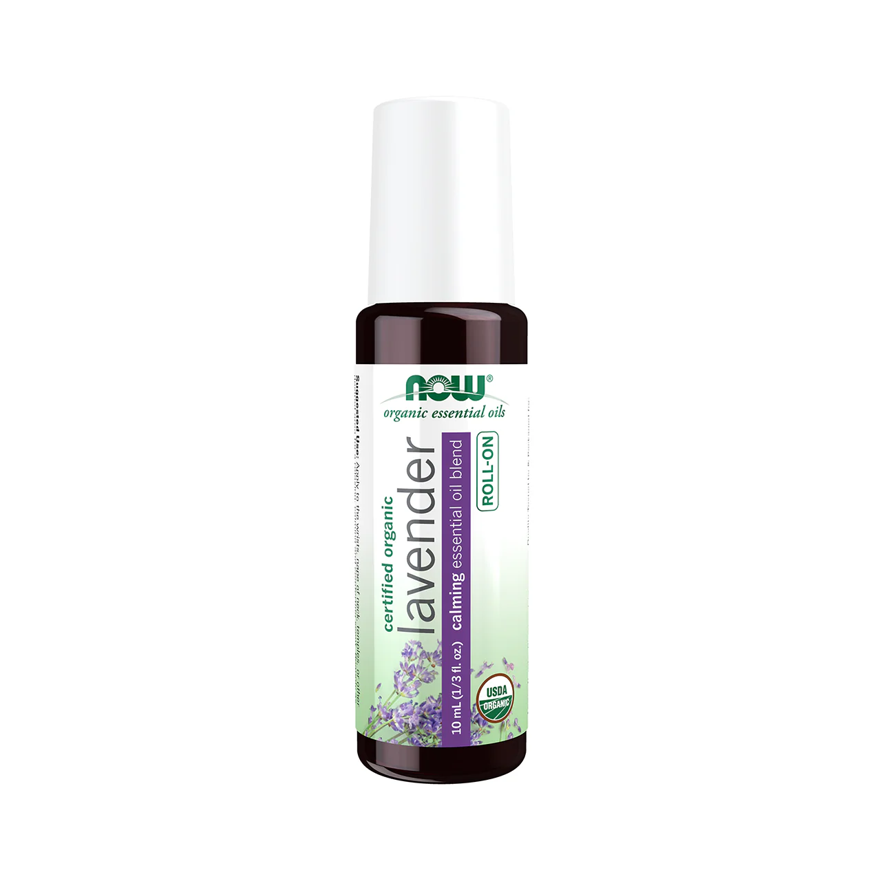 NOW - Organic Essential Oils, Roll On - Lavender Scent | 10 mL - Image 5