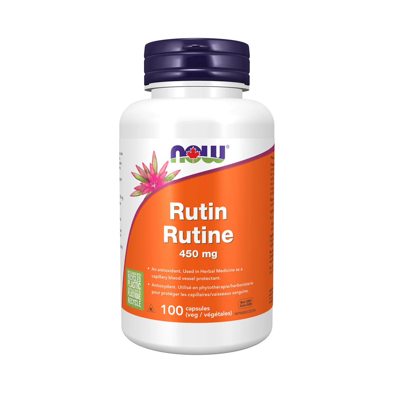 NOW - Rutin 450 mg | 100 Veg Capsules