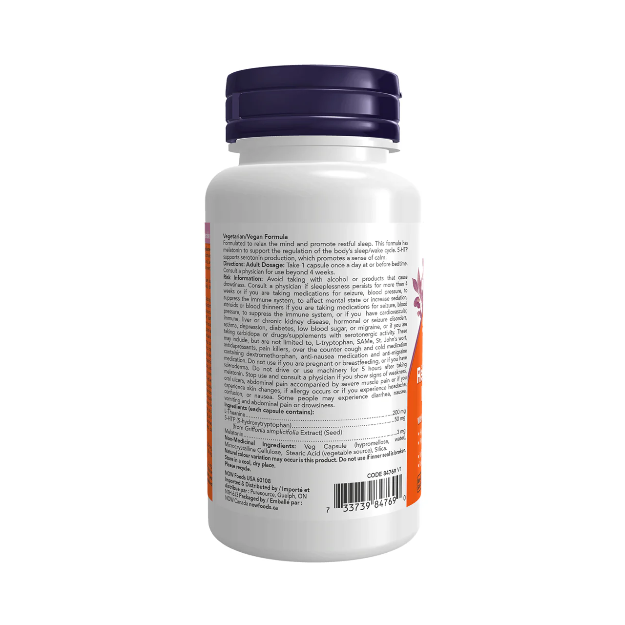 NOW - Sleep Regimen 3IN1 Blend | 90 Capsules - Image 2