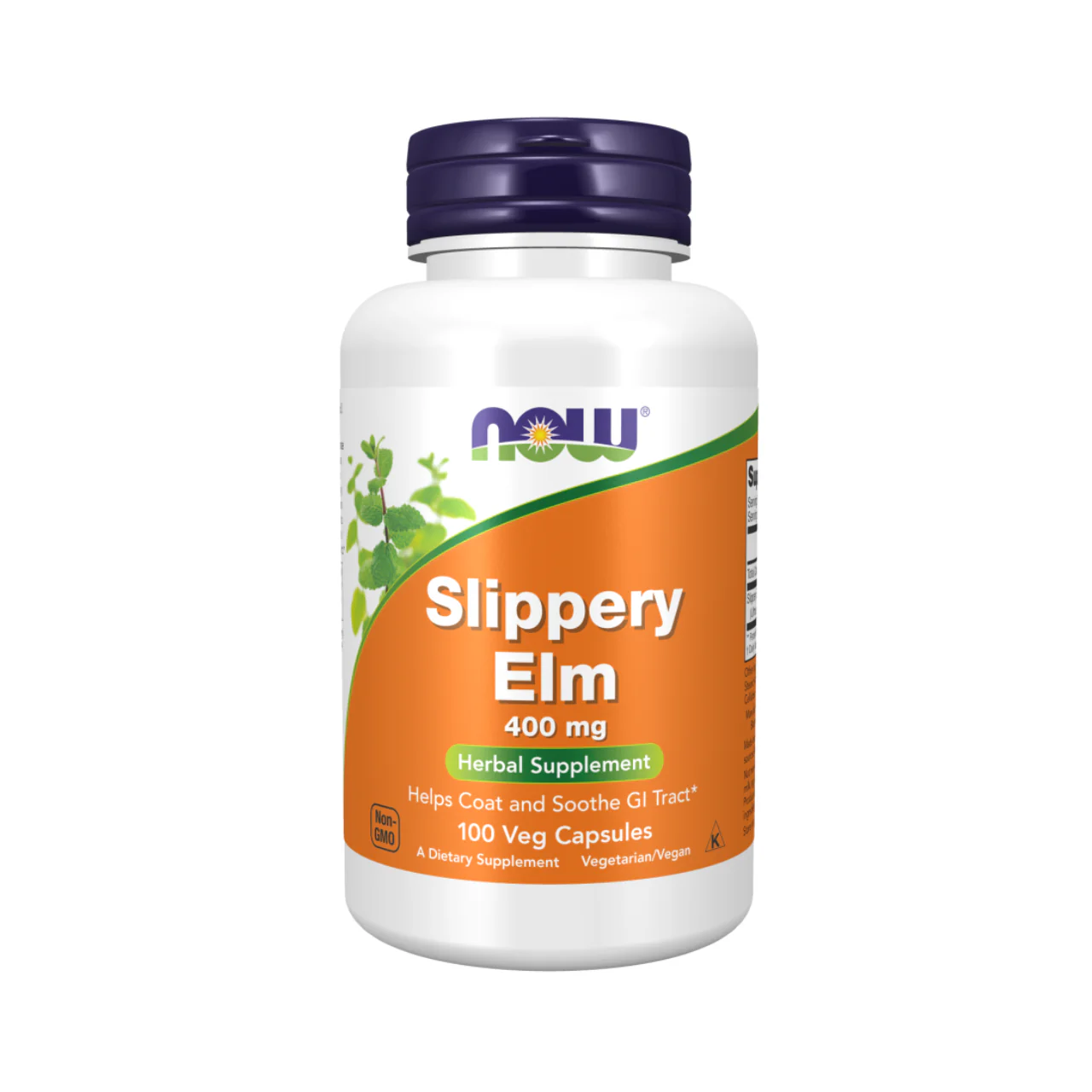 NOW - Slippery Elm 400 mg | 100 Capsules