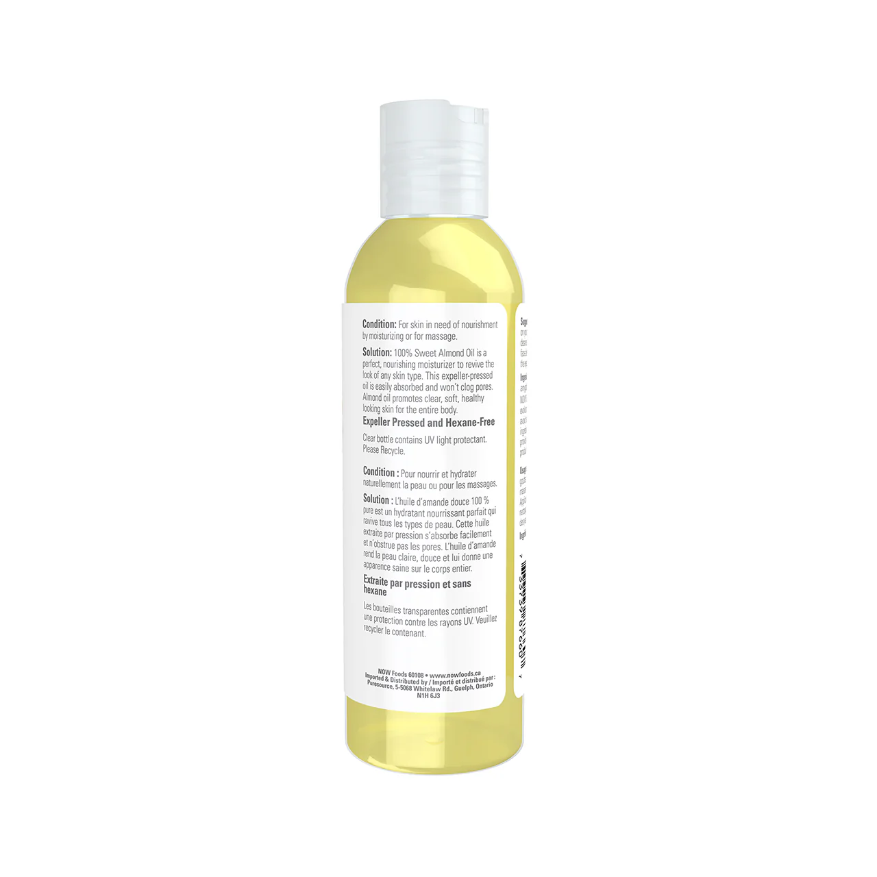 NOW - Sweet Almond Oil | 118 mL - Image 3