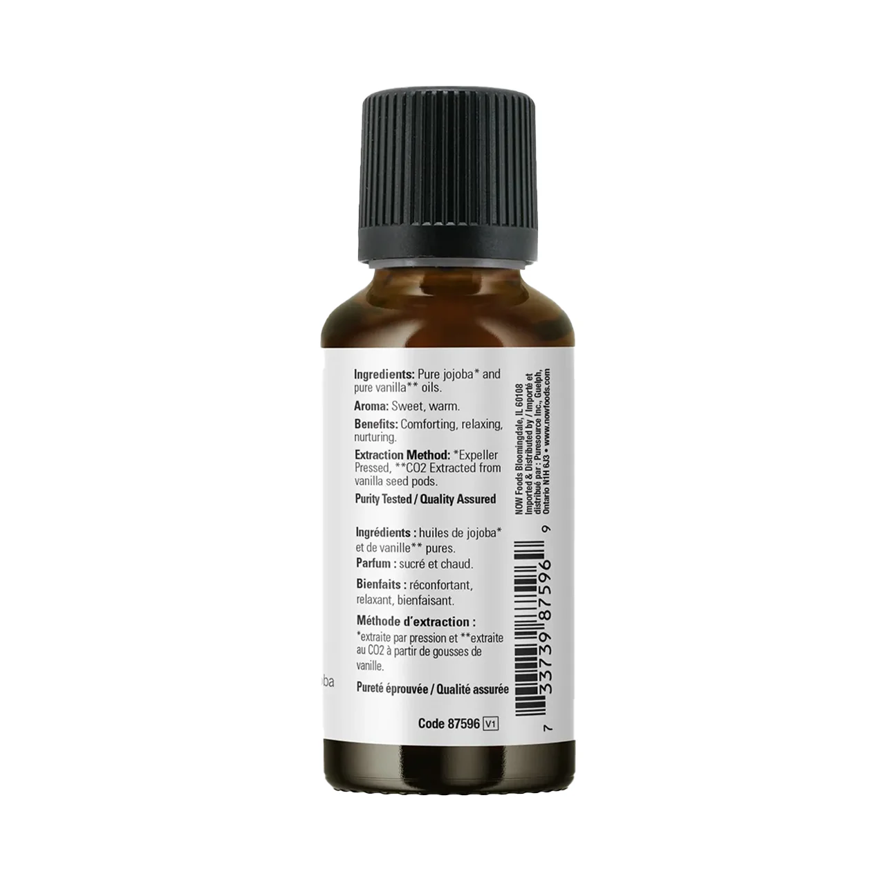 NOW - Vanilla Oil 1% | 30 mL - Image 2