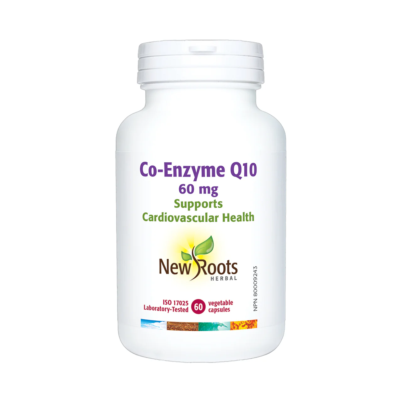 New Roots - Co-Enzyme Q10 100mg | 60 Vegetable Capsules*