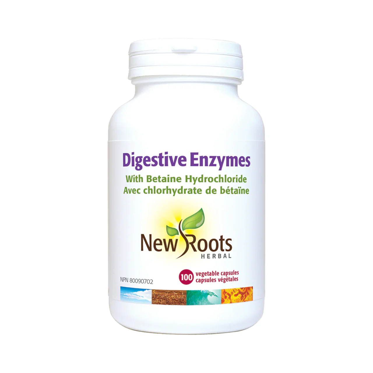 New Roots - Digestive Enzymes | 100 Vegetable Capsules*