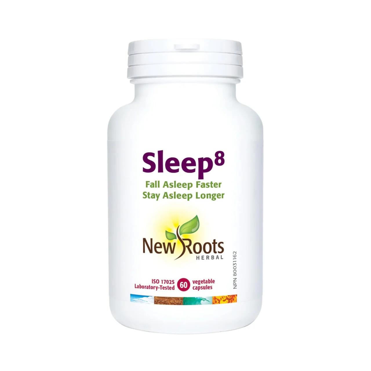 New Roots - Sleep 8 | 60 Vegetable Capsules