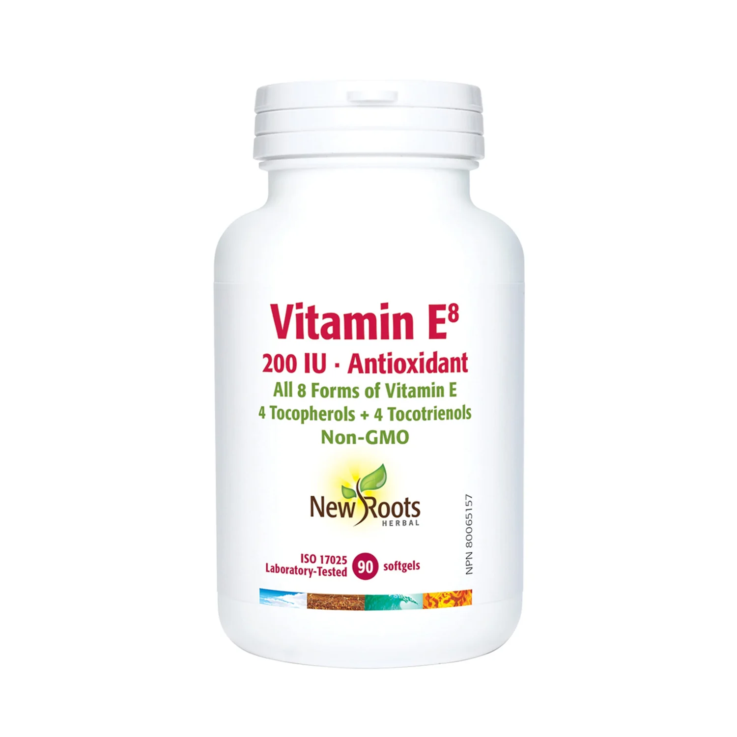 New Roots - Vitamin E8 200IU | 90 Softgels*